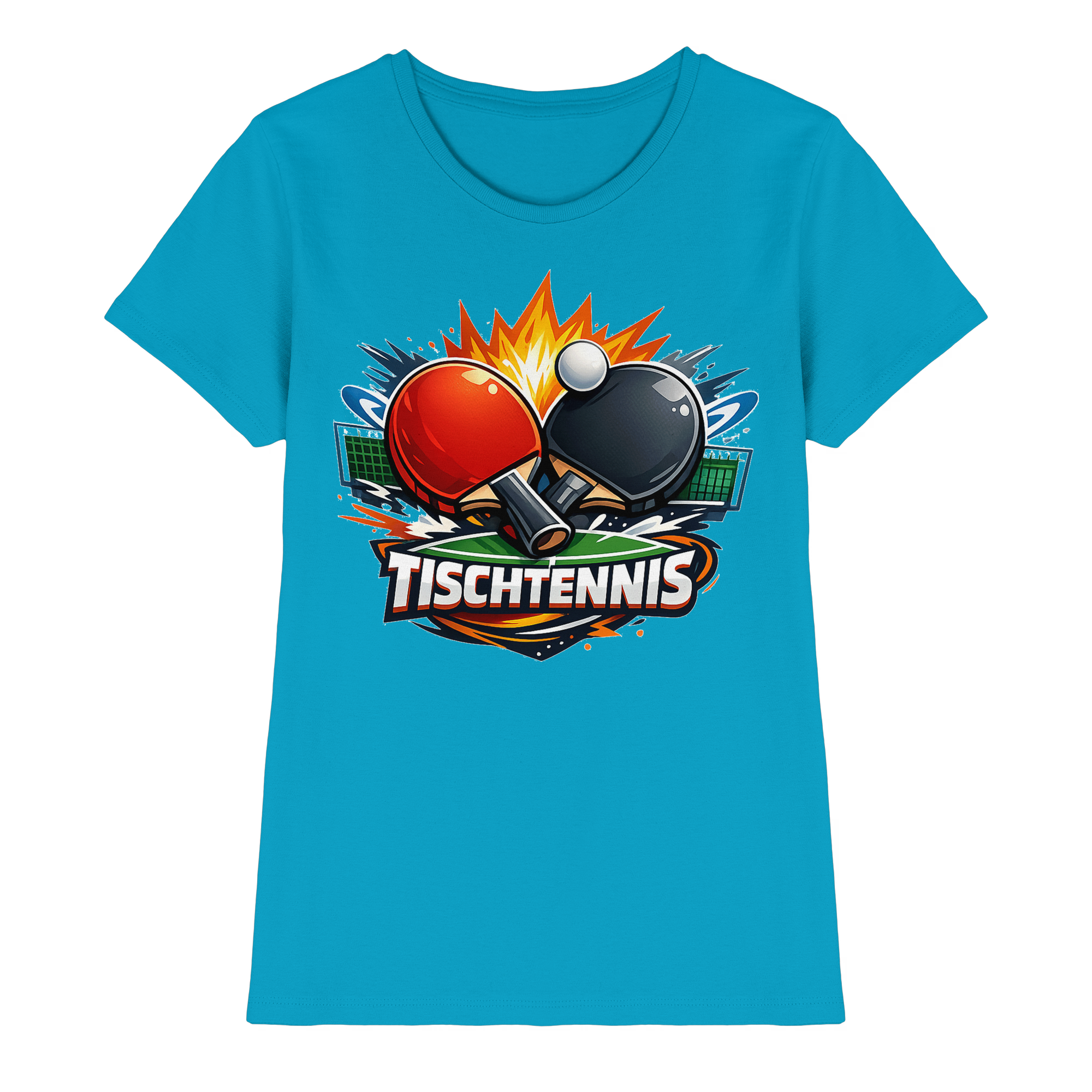 Tischtennis Sport - Damen Premium Shirt