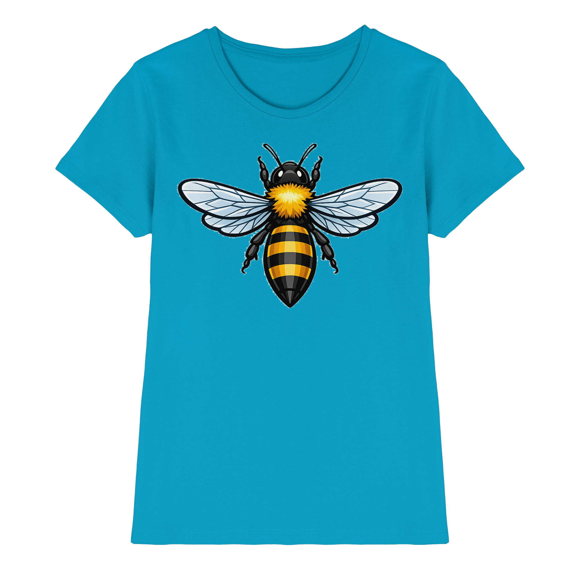Biene Natur - Damen Premium Shirt