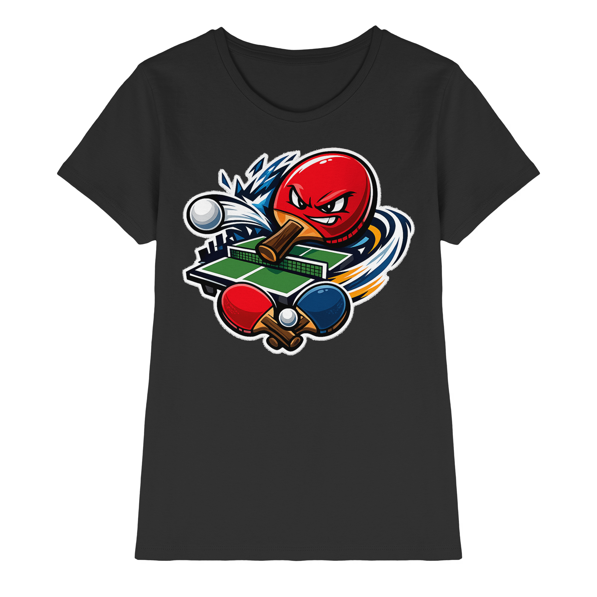 Tischtennis Sport Geschenk - Damen Premium Shirt