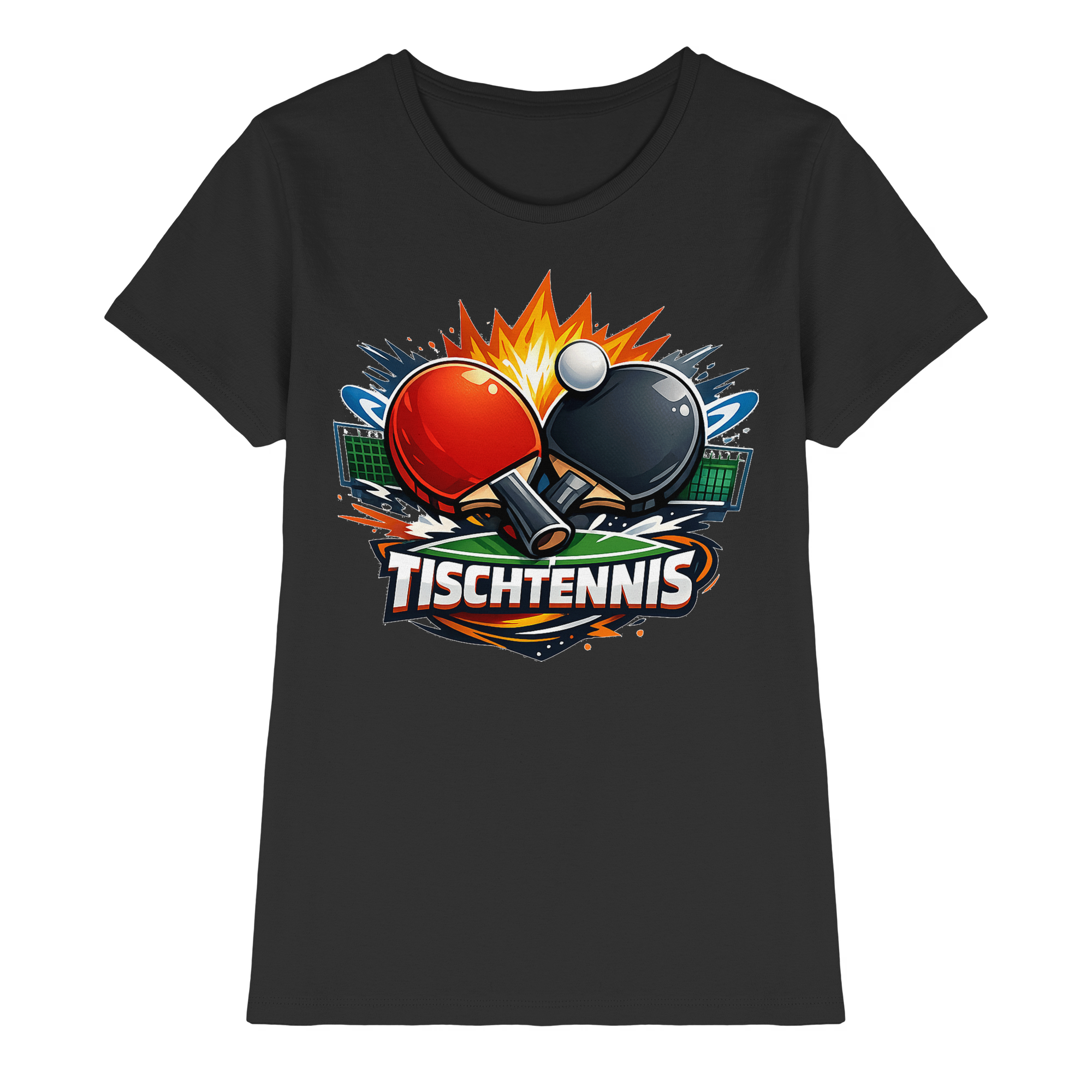 Tischtennis Sport - Damen Premium Shirt