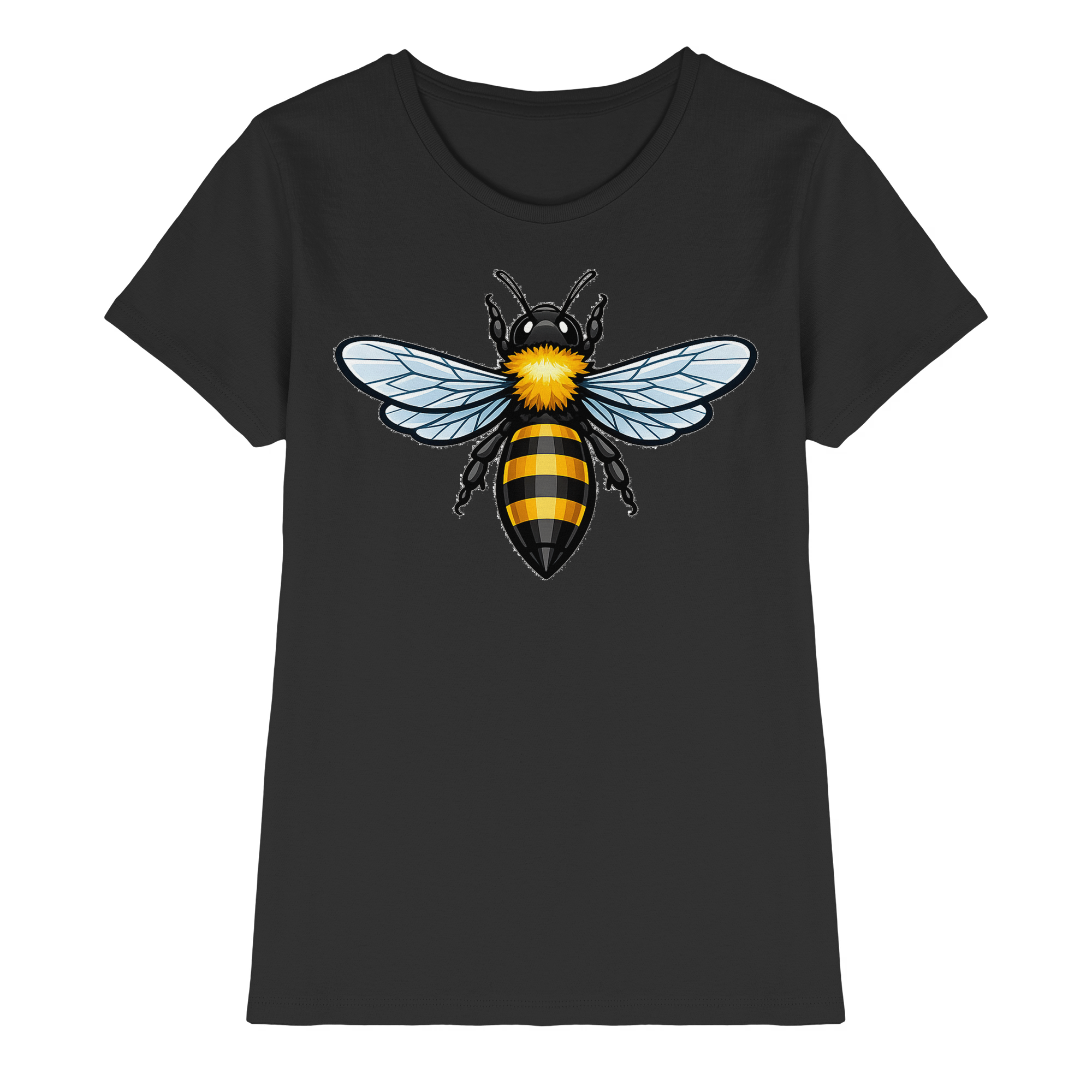Biene Natur - Damen Premium Shirt