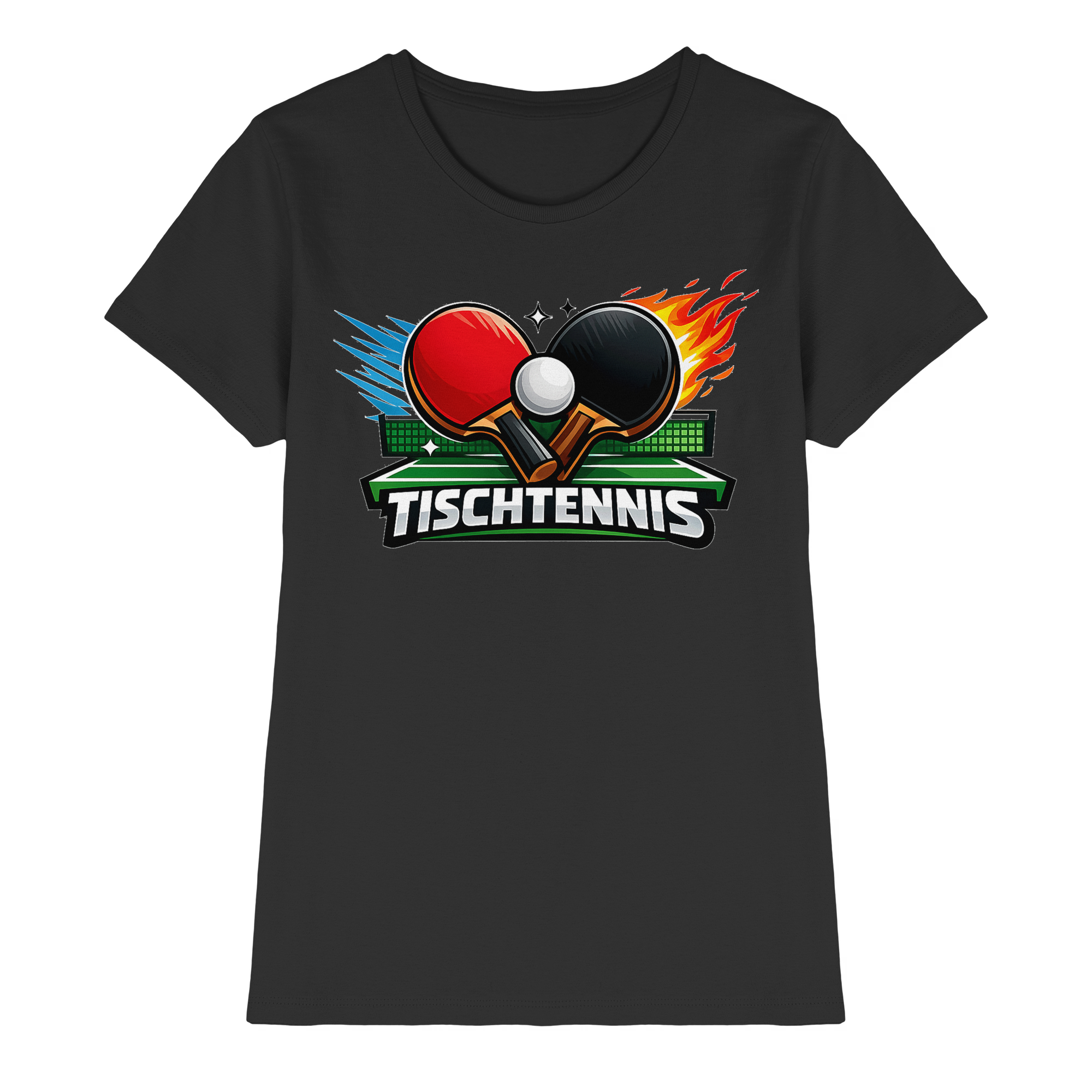 Tischtennis Sport Geschenk - Damen Premium Shirt