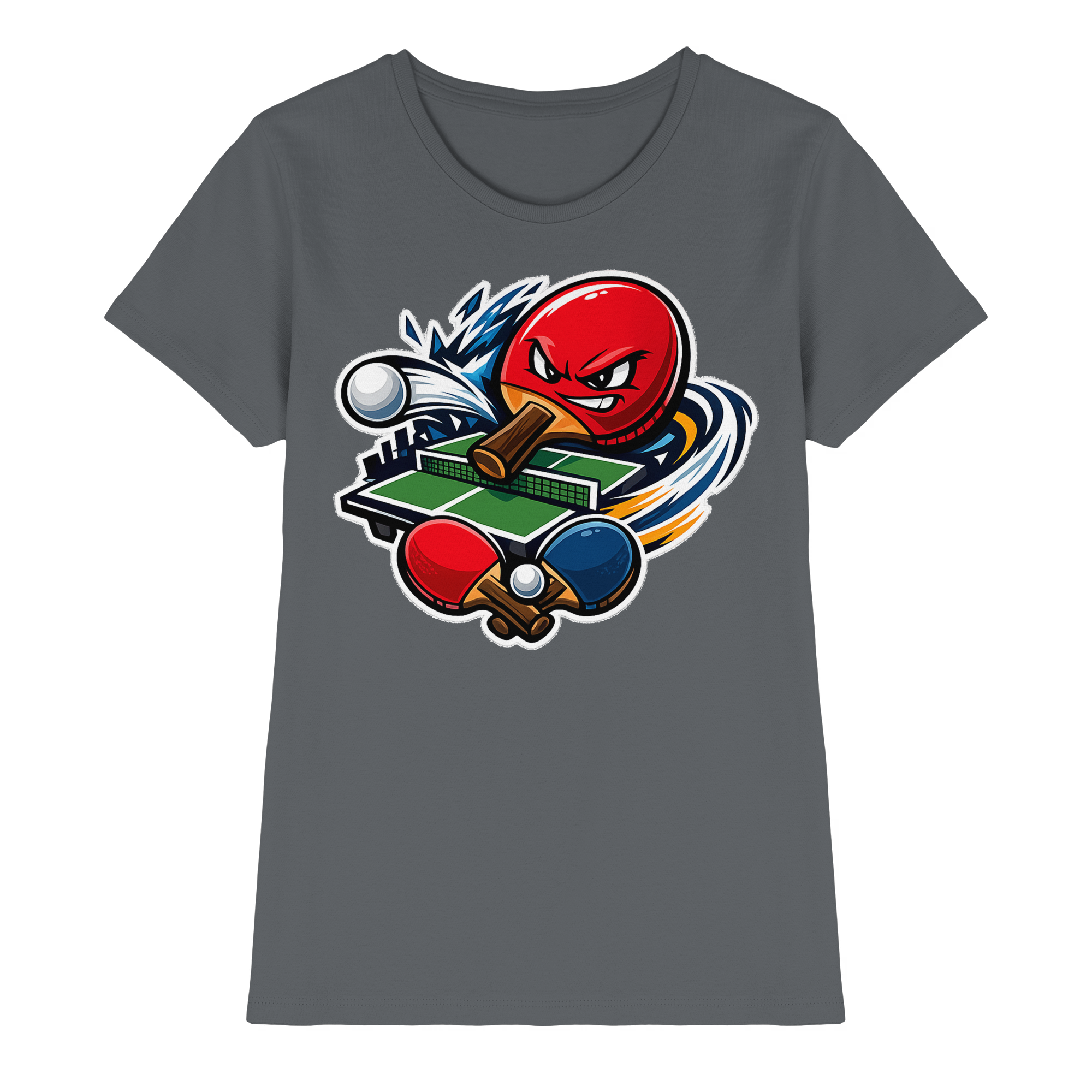 Tischtennis Sport Geschenk - Damen Premium Shirt