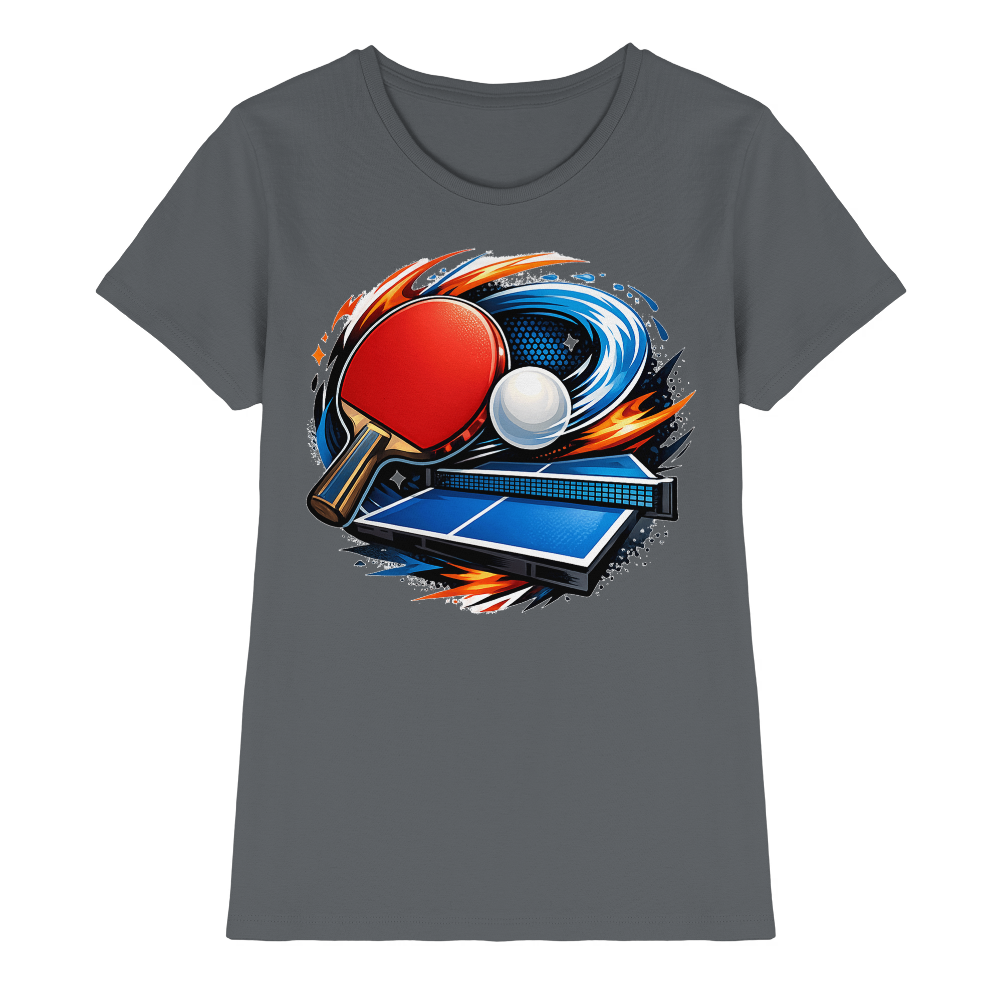 Tischtennis Sport Geschenk - Damen Premium Shirt