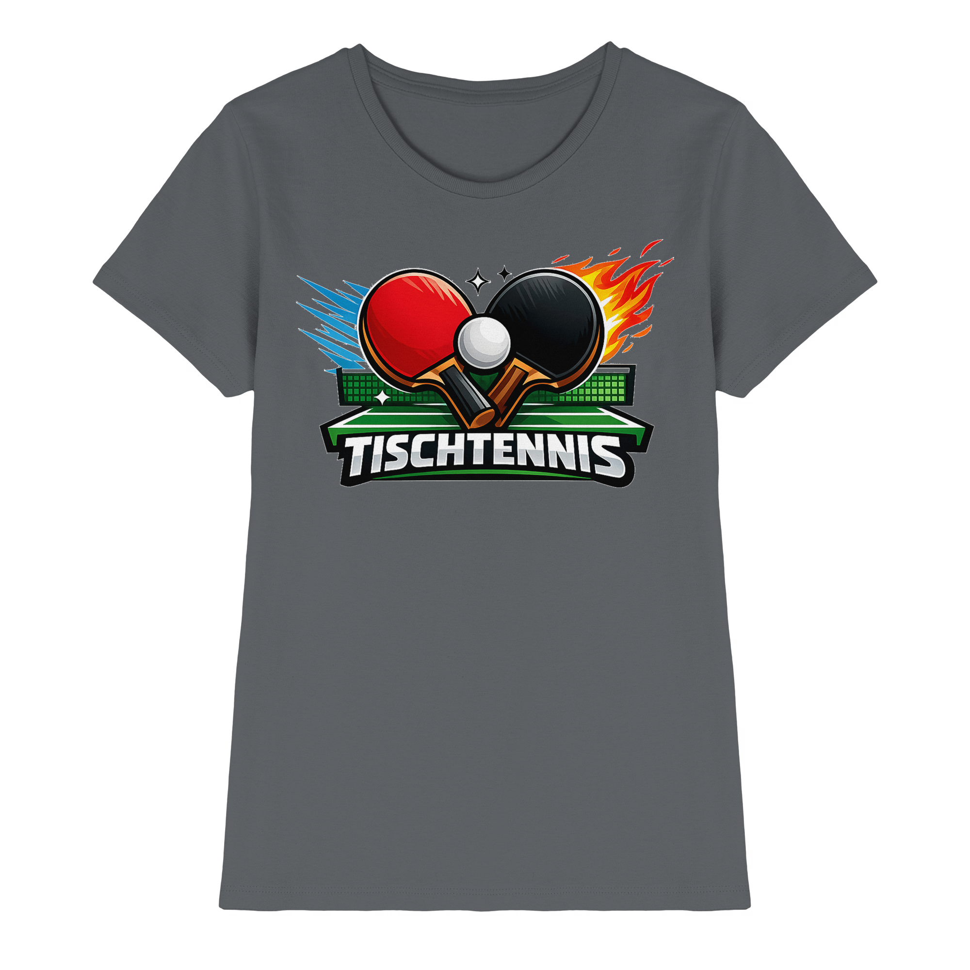 Tischtennis Sport Geschenk - Damen Premium Shirt