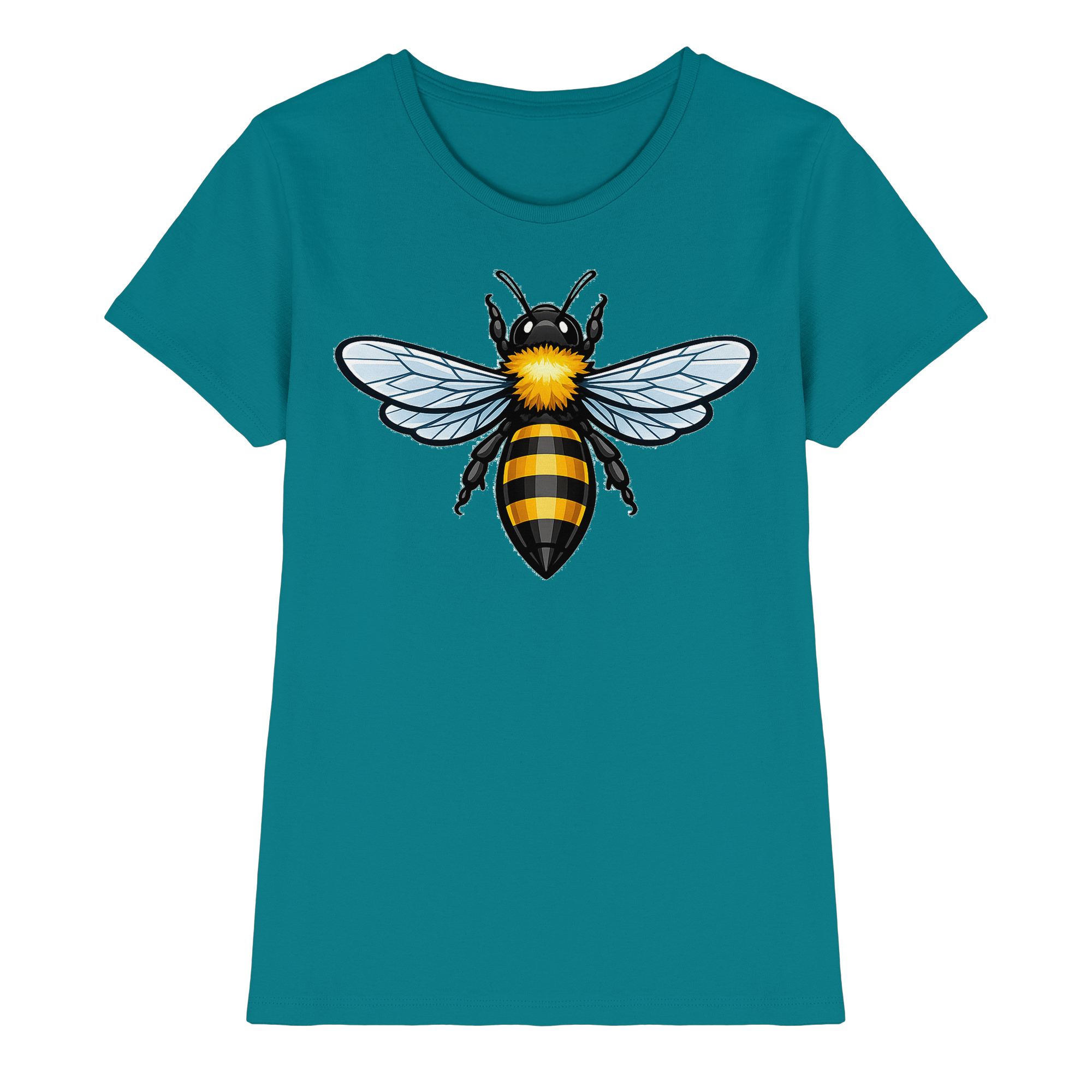 Biene Natur - Damen Premium Shirt