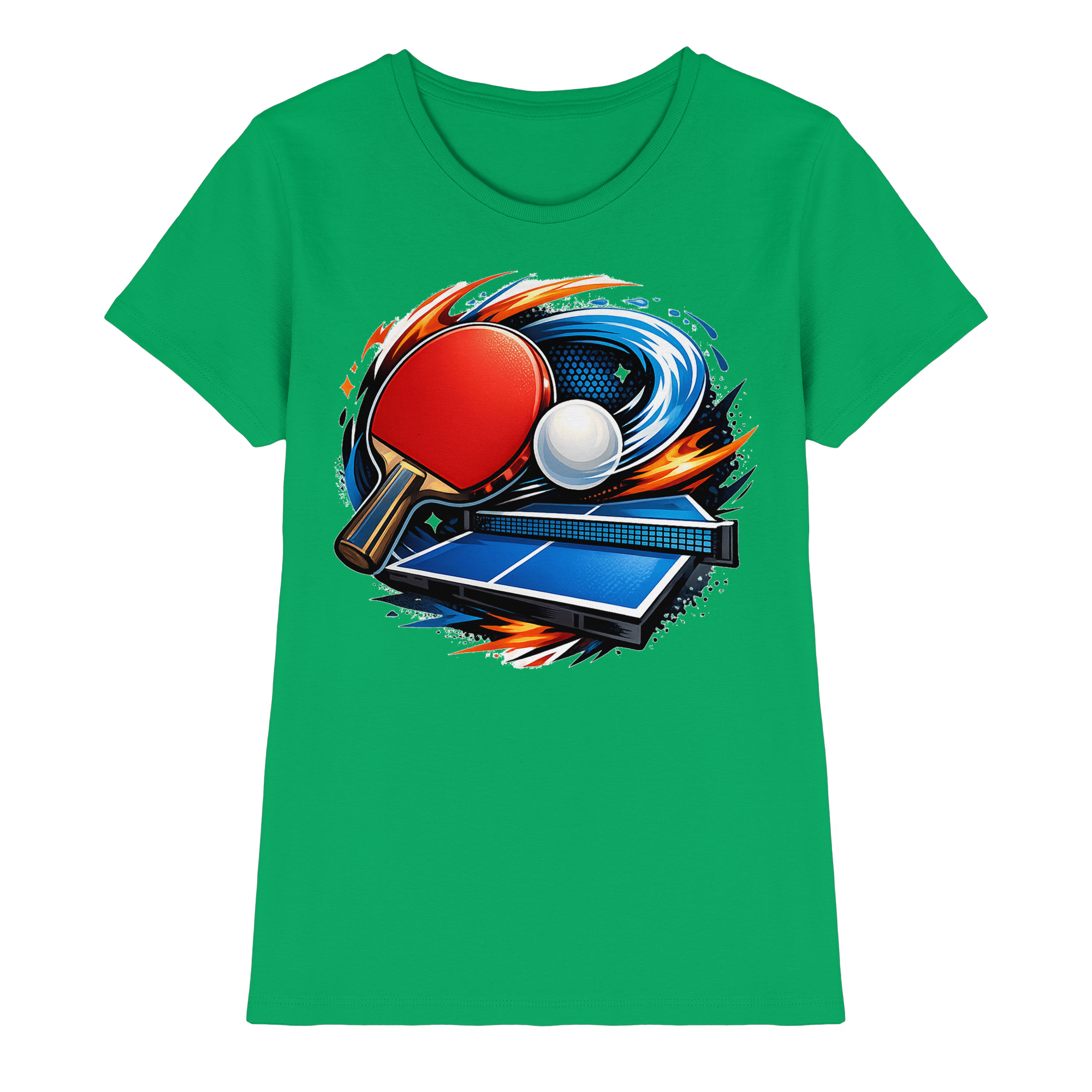 Tischtennis Sport Geschenk - Damen Premium Shirt