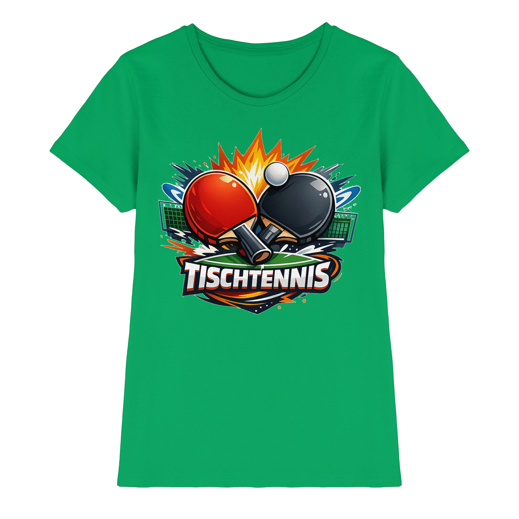 Tischtennis Sport - Damen Premium Shirt