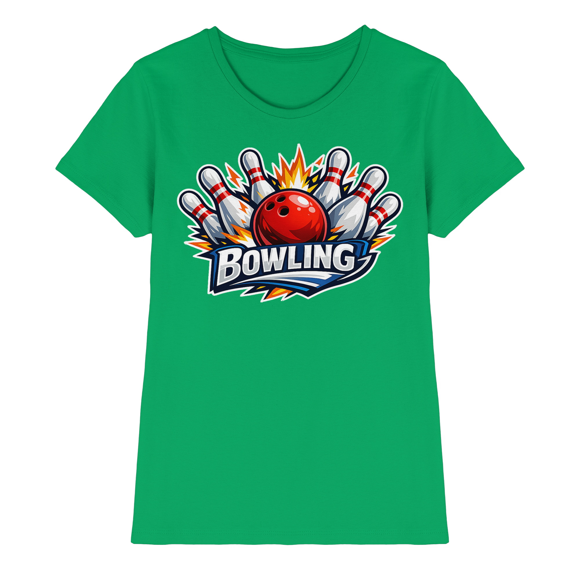 Bowling - Damen Premium Shirt