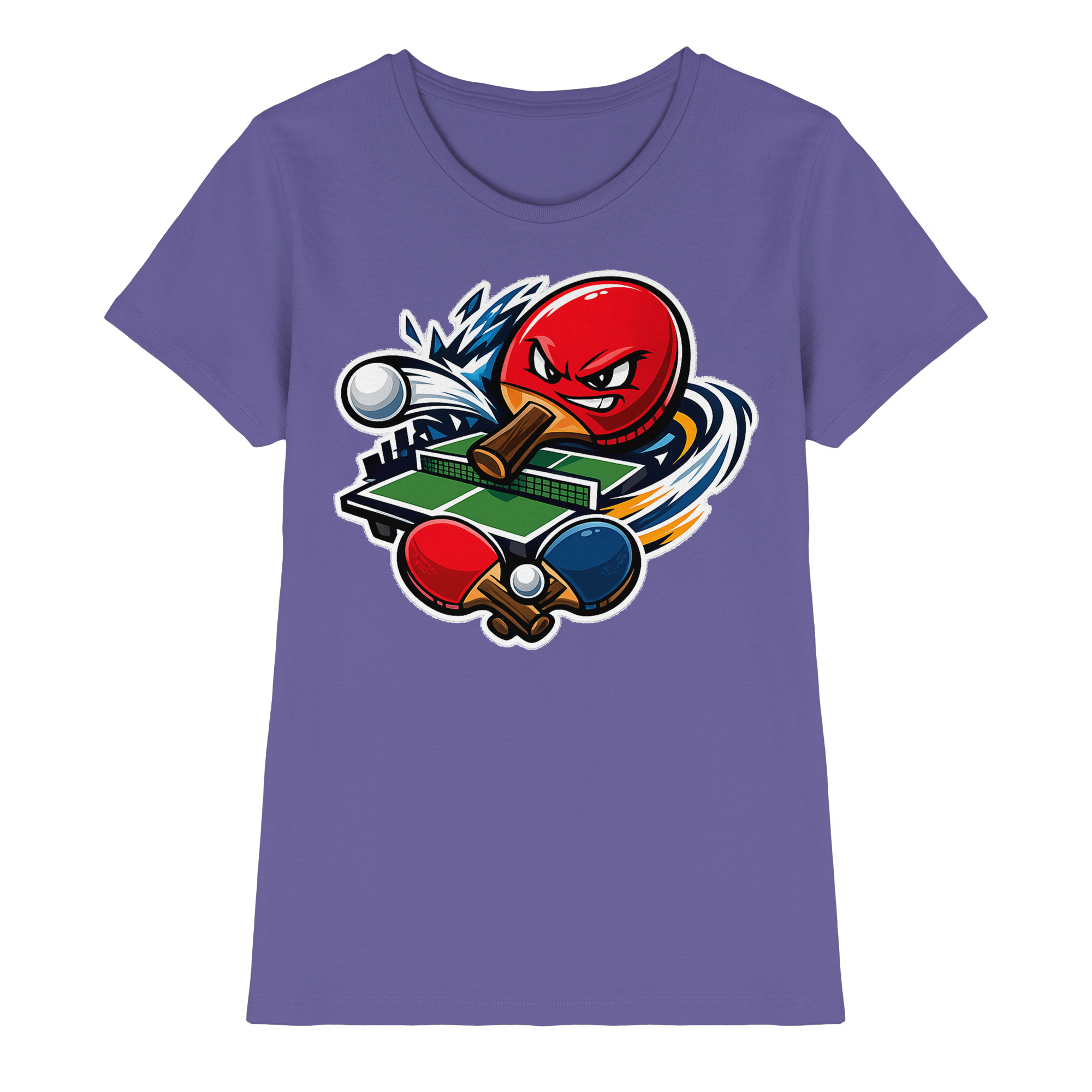 Tischtennis Sport Geschenk - Damen Premium Shirt