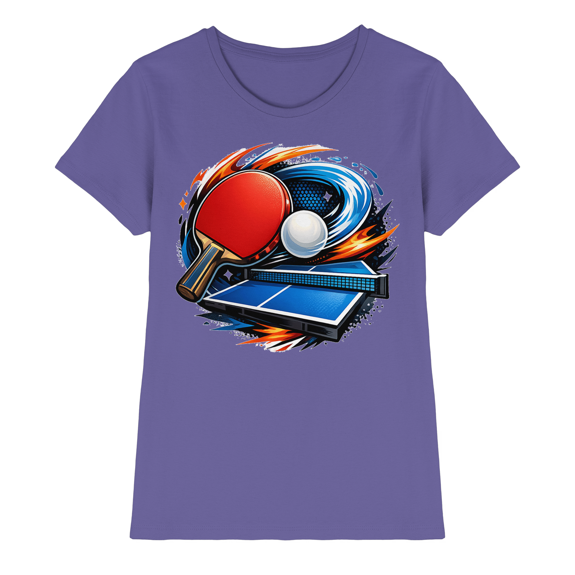 Tischtennis Sport Geschenk - Damen Premium Shirt