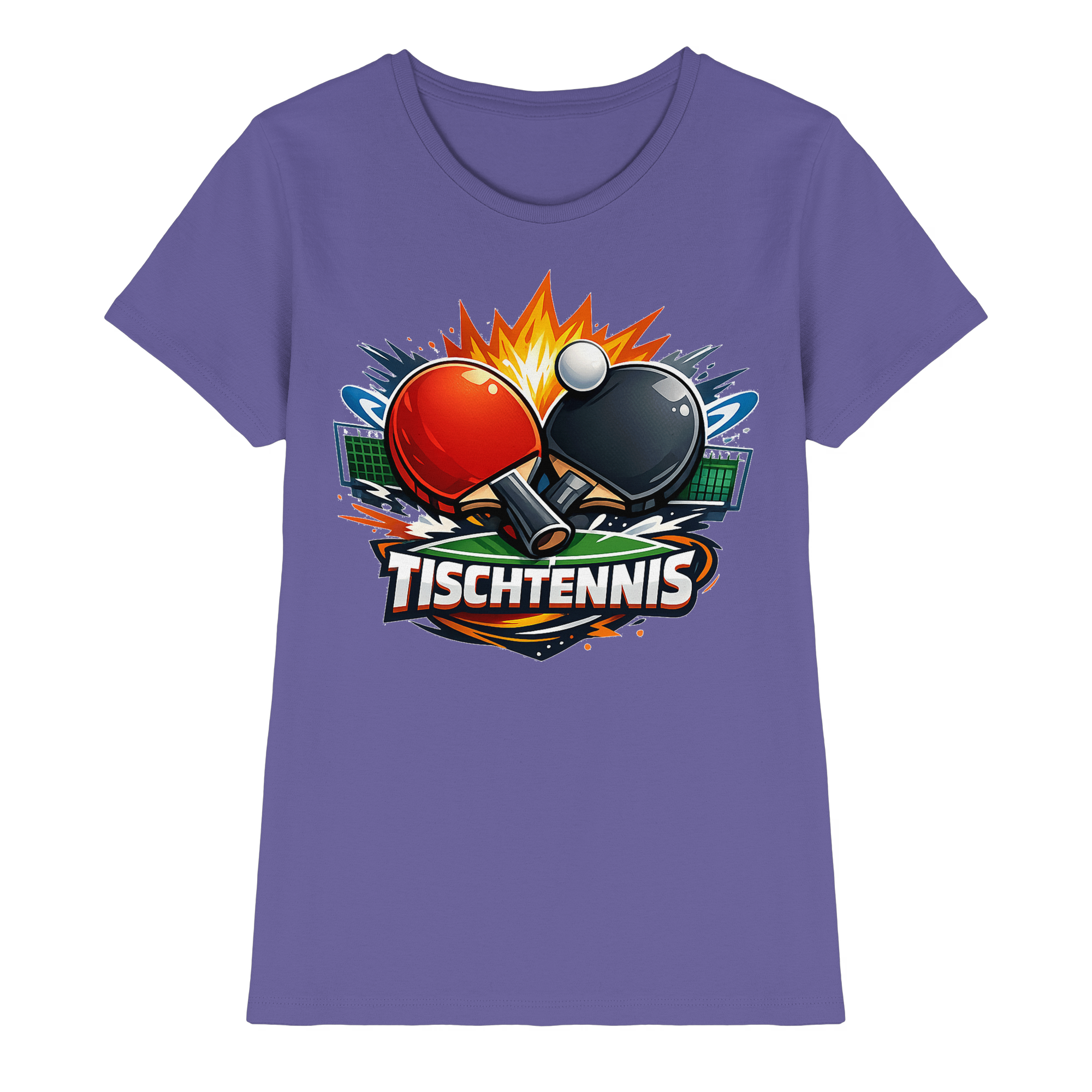 Tischtennis Sport - Damen Premium Shirt