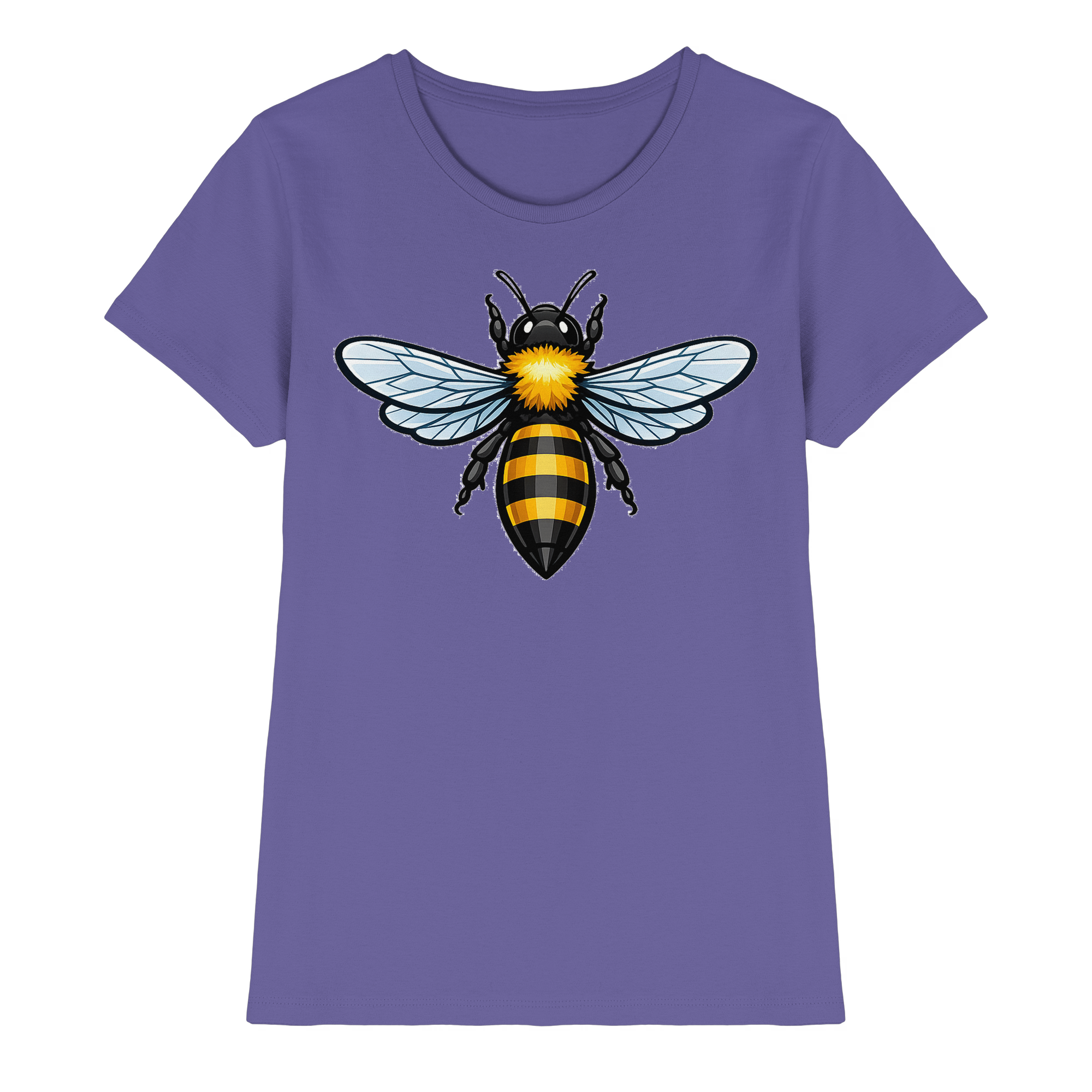 Biene Natur - Damen Premium Shirt