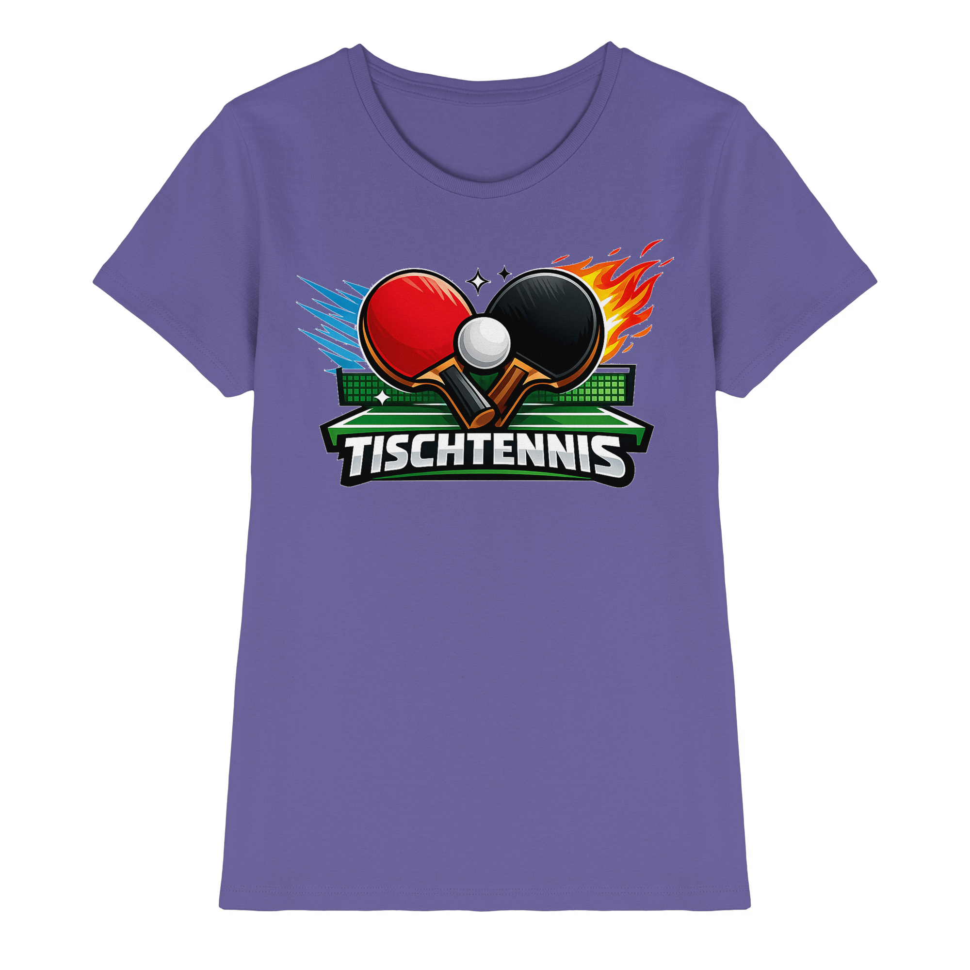 Tischtennis Sport Geschenk - Damen Premium Shirt