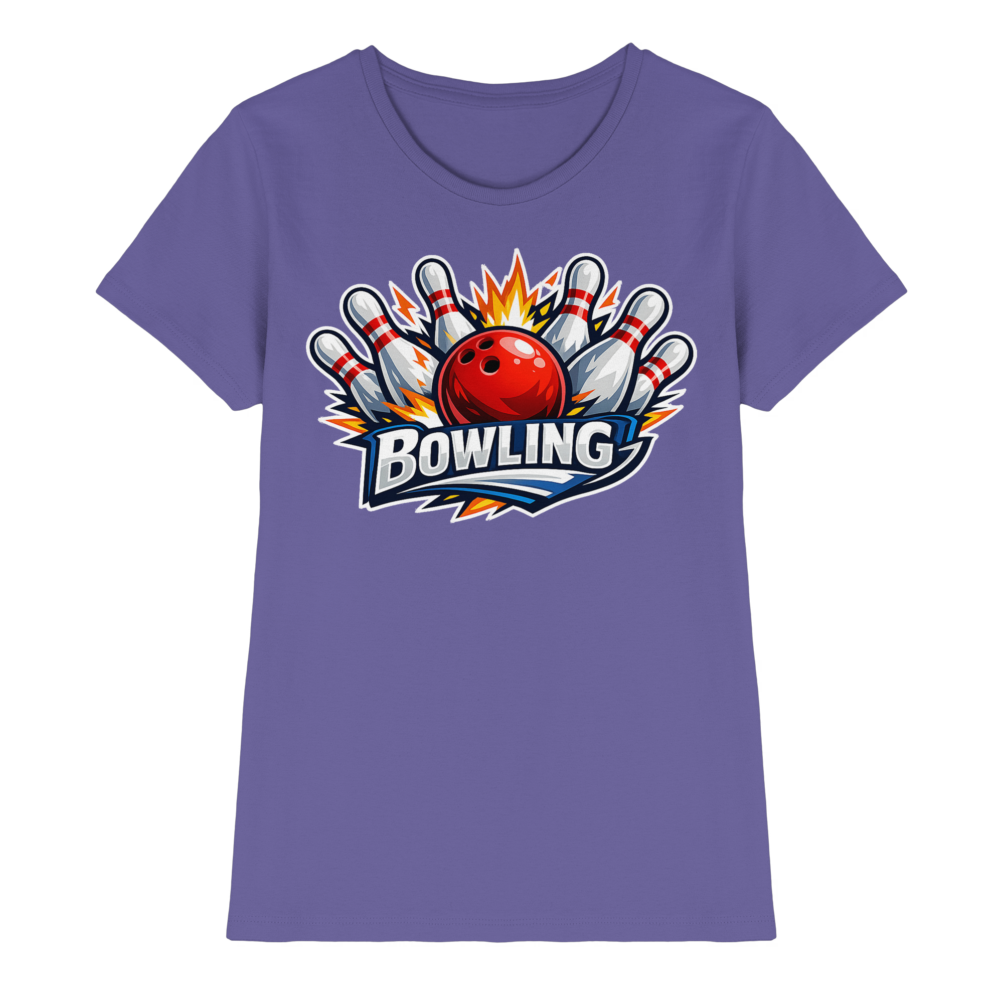 Bowling - Damen Premium Shirt