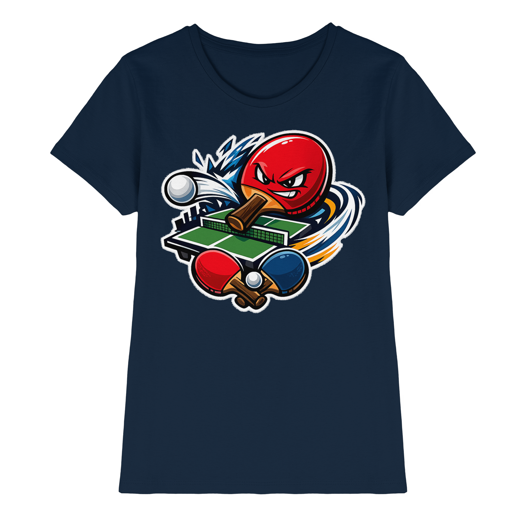 Tischtennis Sport Geschenk - Damen Premium Shirt