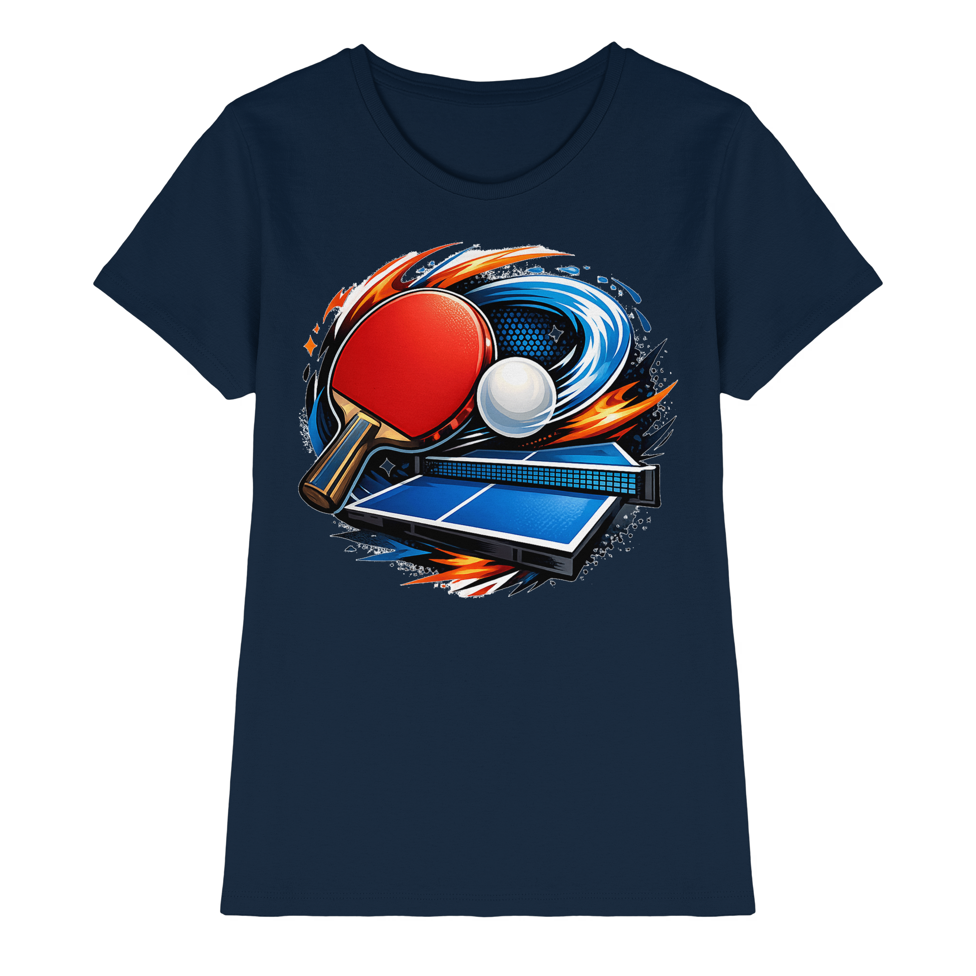 Tischtennis Sport Geschenk - Damen Premium Shirt