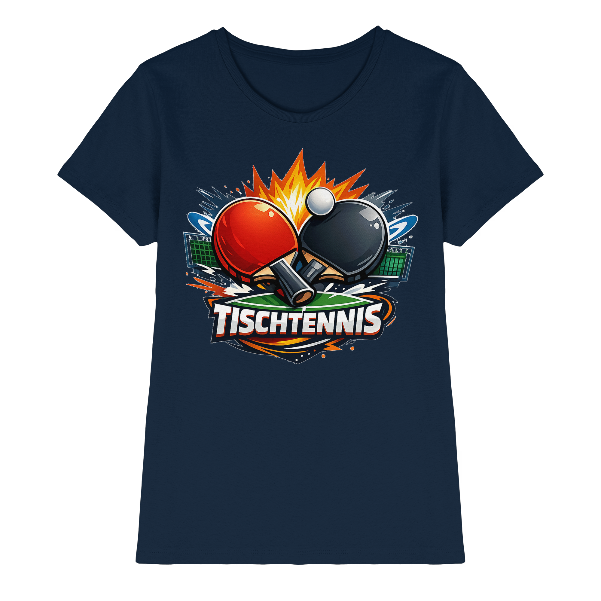 Tischtennis Sport - Damen Premium Shirt