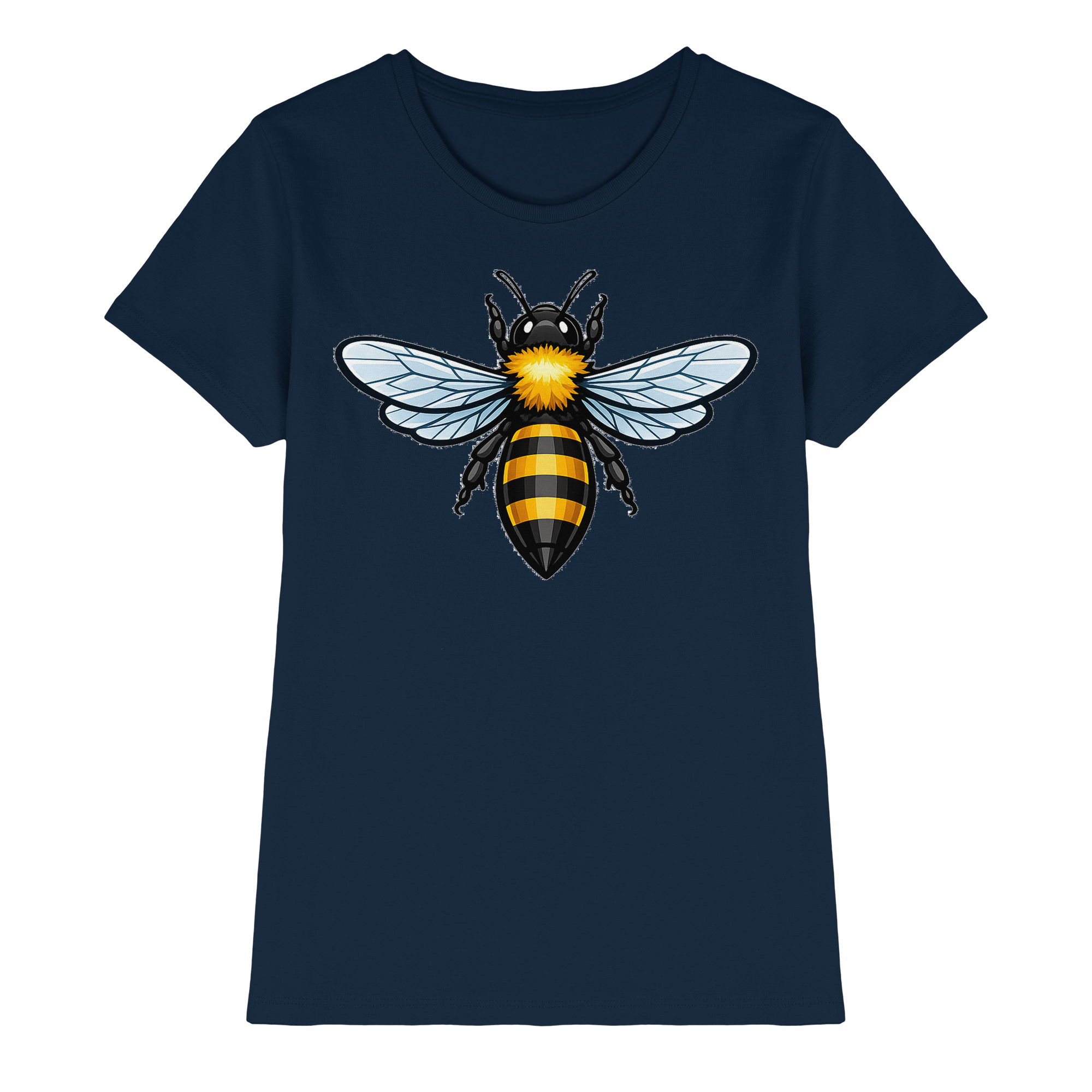Biene Natur - Damen Premium Shirt