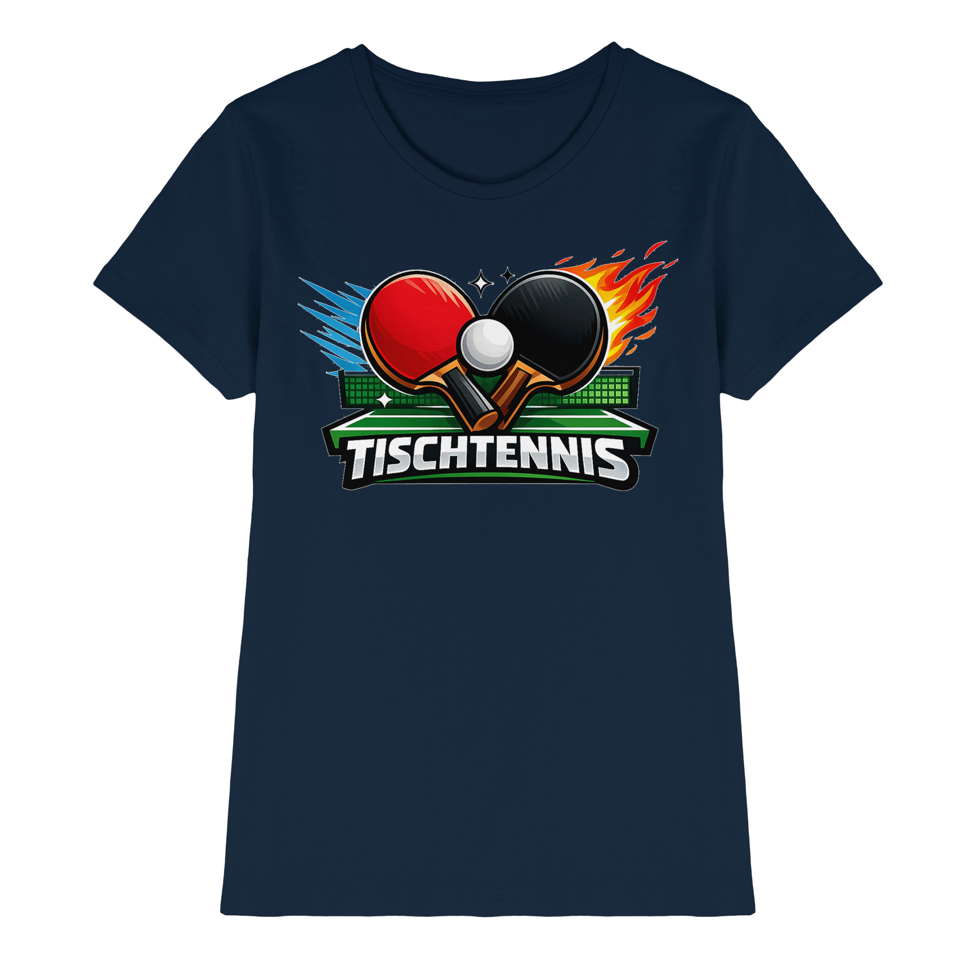 Tischtennis Sport Geschenk - Damen Premium Shirt