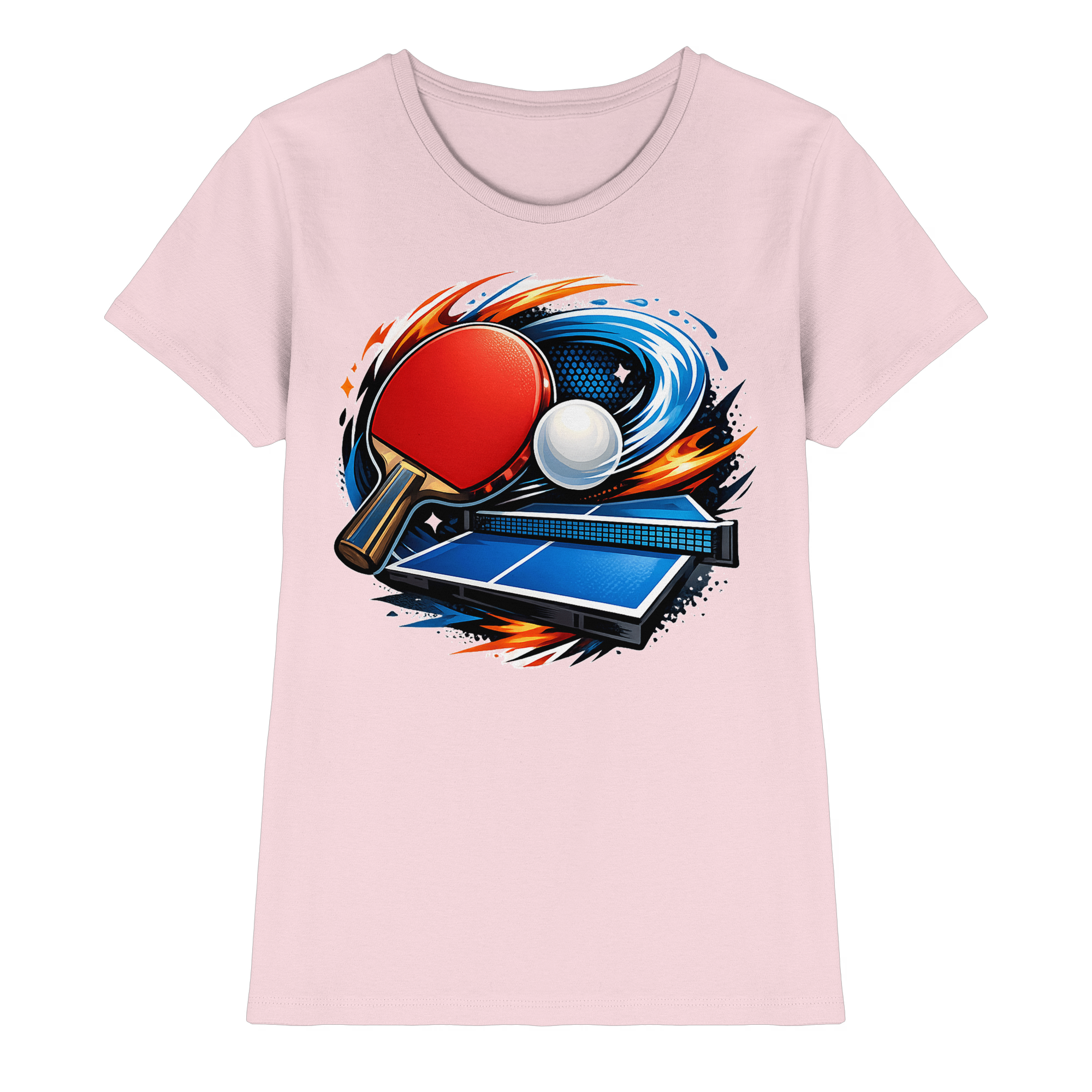 Tischtennis Sport Geschenk - Damen Premium Shirt