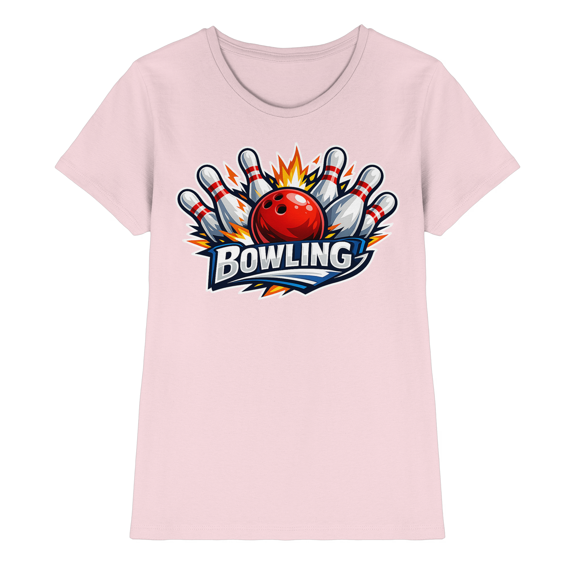 Bowling - Damen Premium Shirt