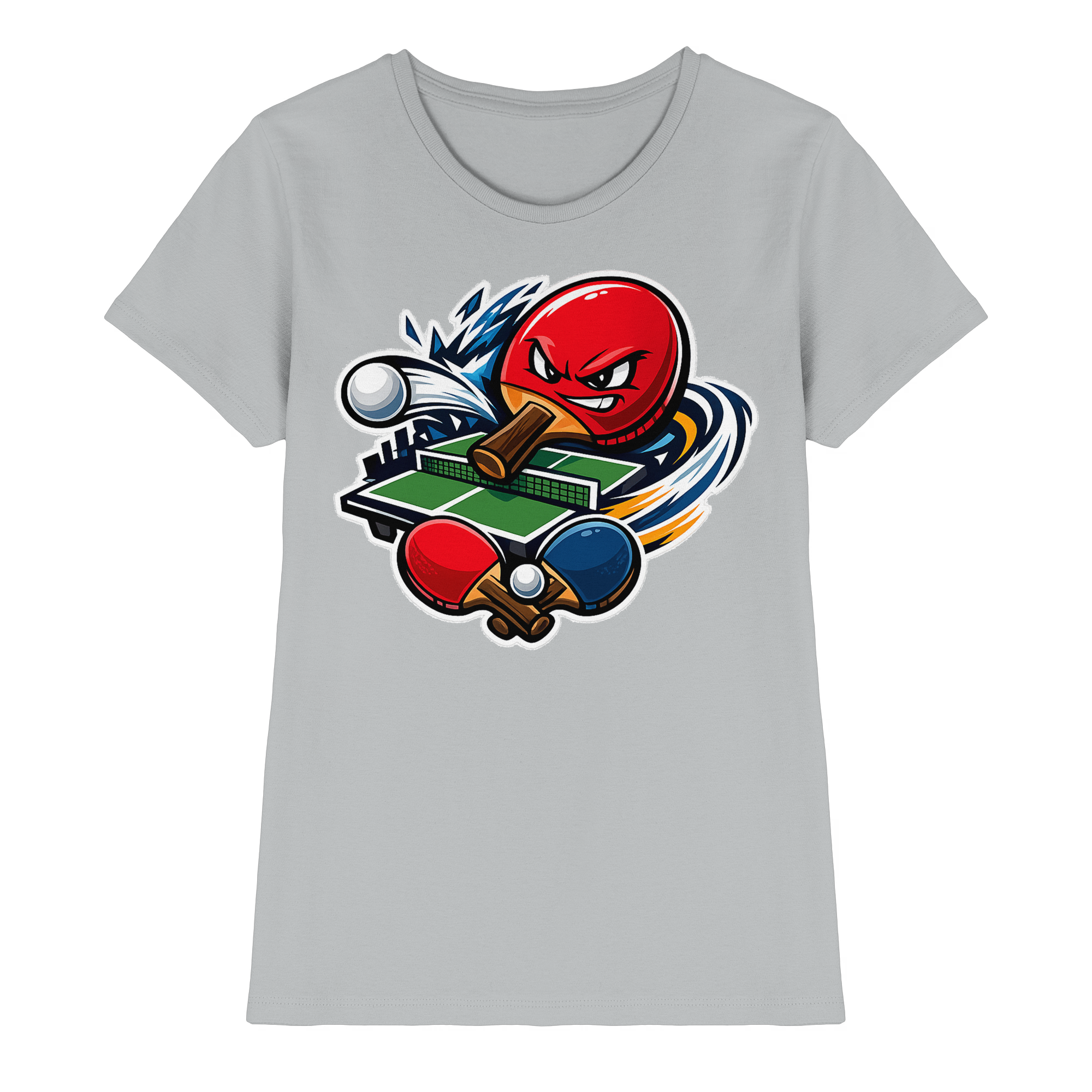 Tischtennis Sport Geschenk - Damen Premium Shirt