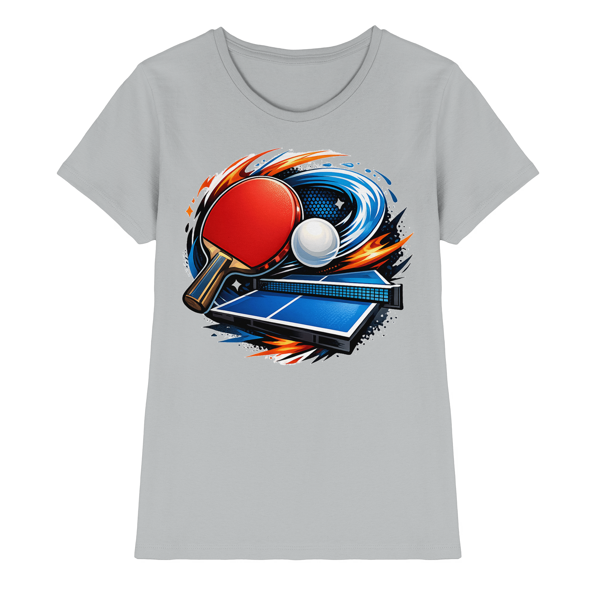 Tischtennis Sport Geschenk - Damen Premium Shirt