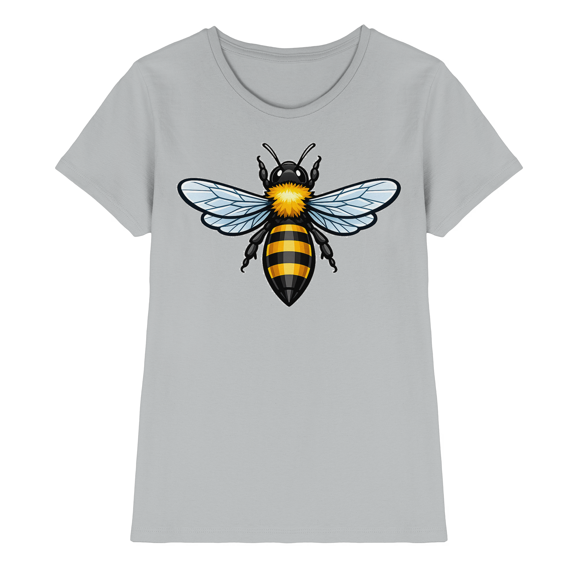 Biene Natur - Damen Premium Shirt