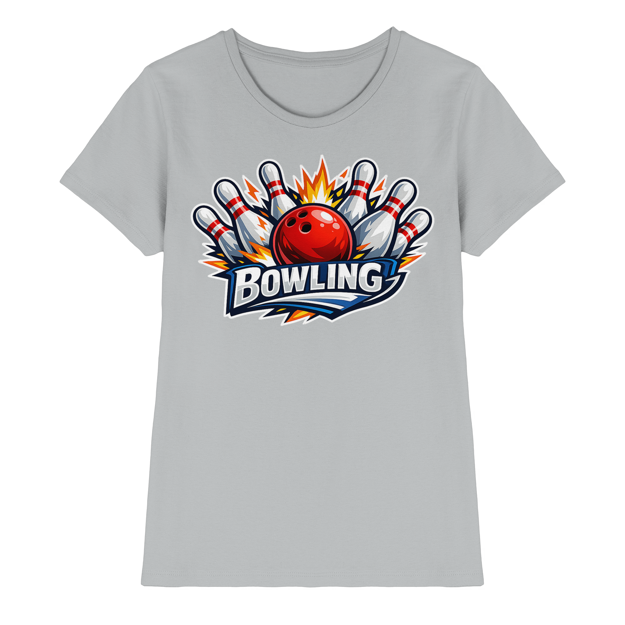 Bowling - Damen Premium Shirt