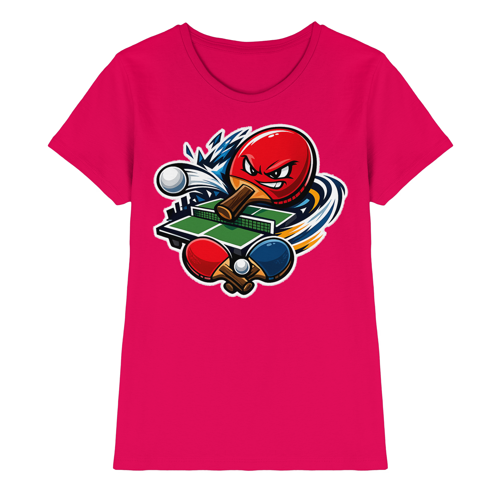 Tischtennis Sport Geschenk - Damen Premium Shirt