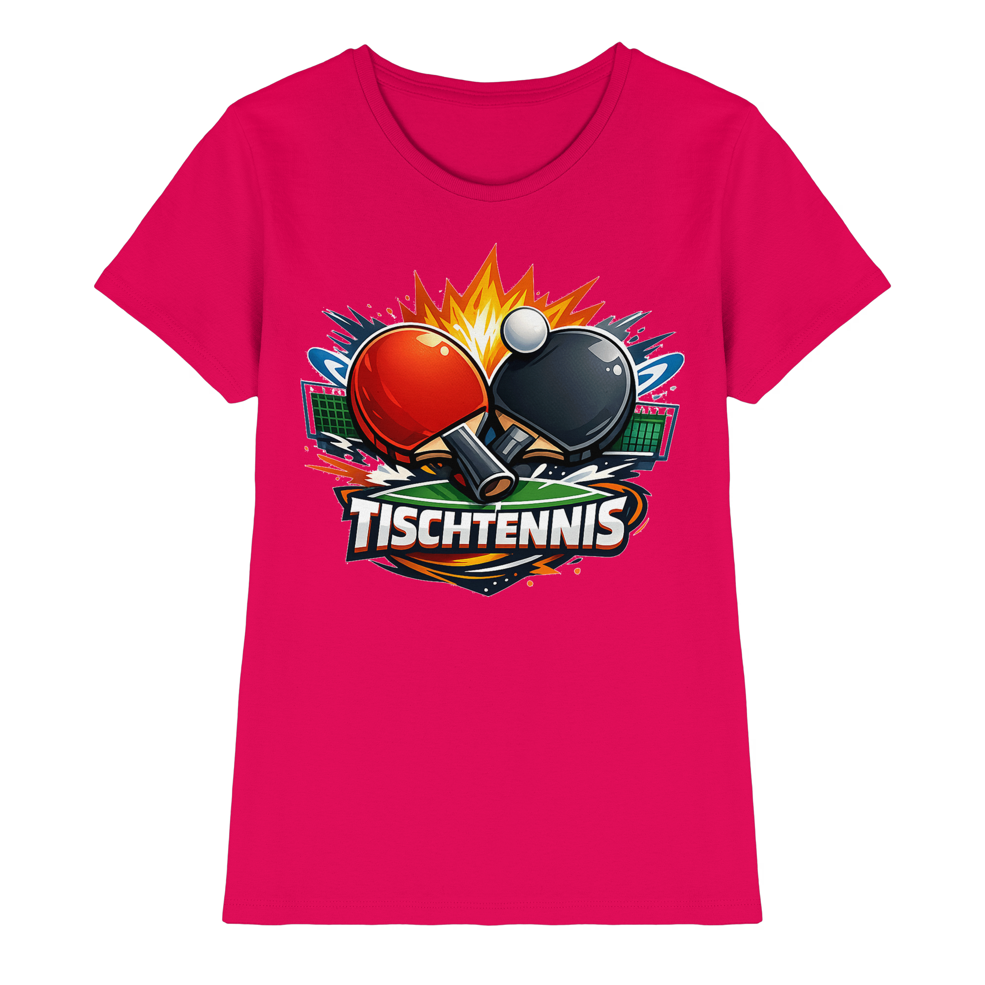 Tischtennis Sport - Damen Premium Shirt