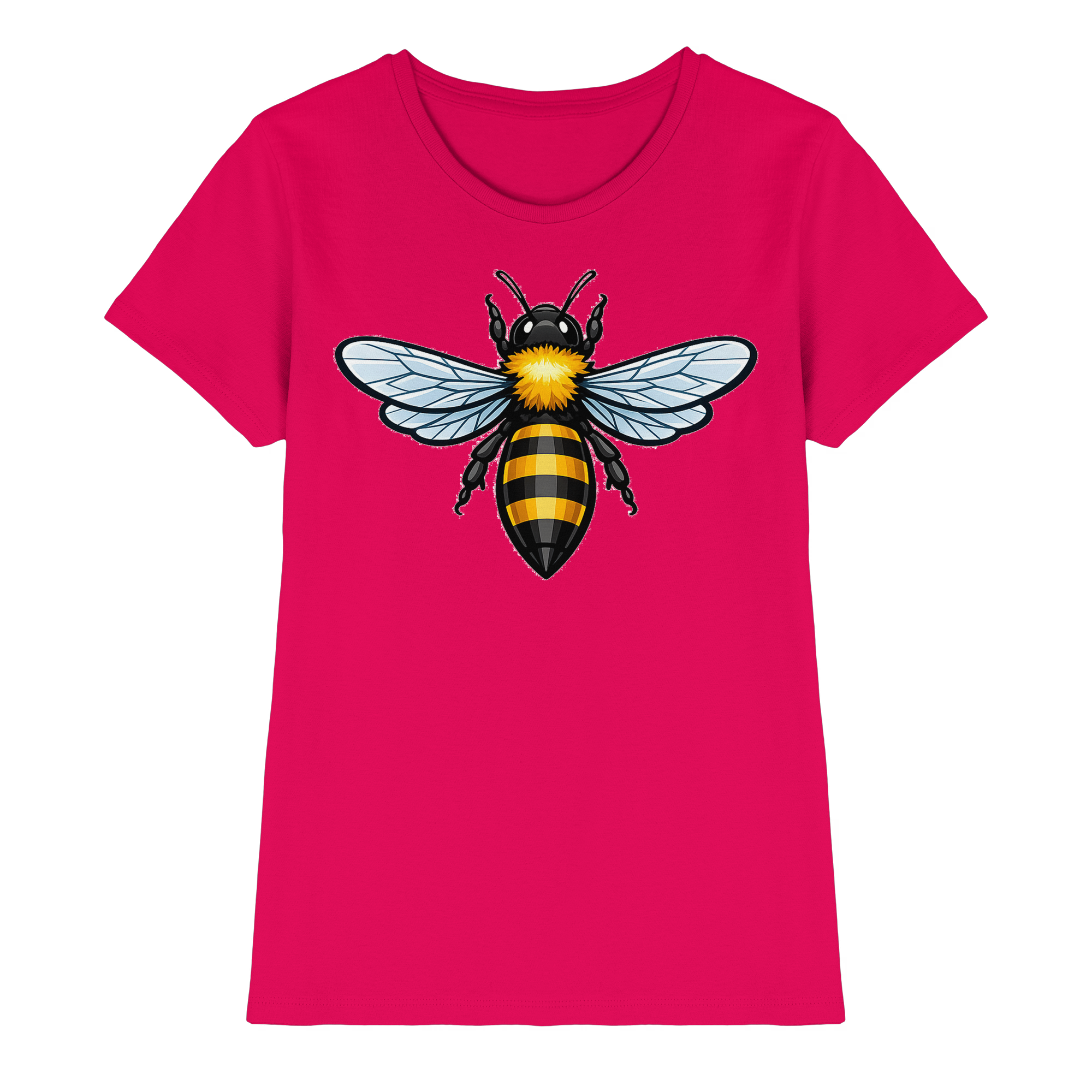 Biene Natur - Damen Premium Shirt