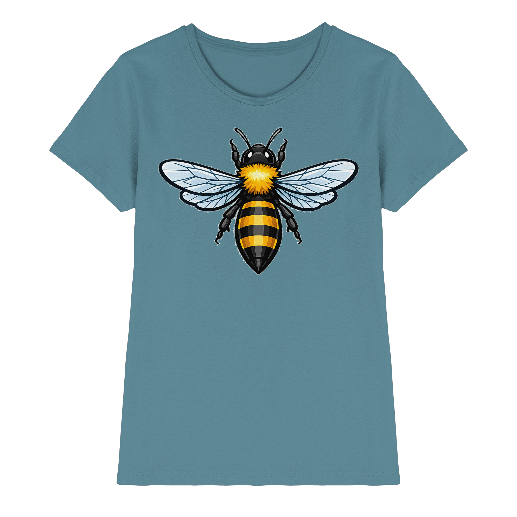 Biene Natur - Damen Premium Shirt
