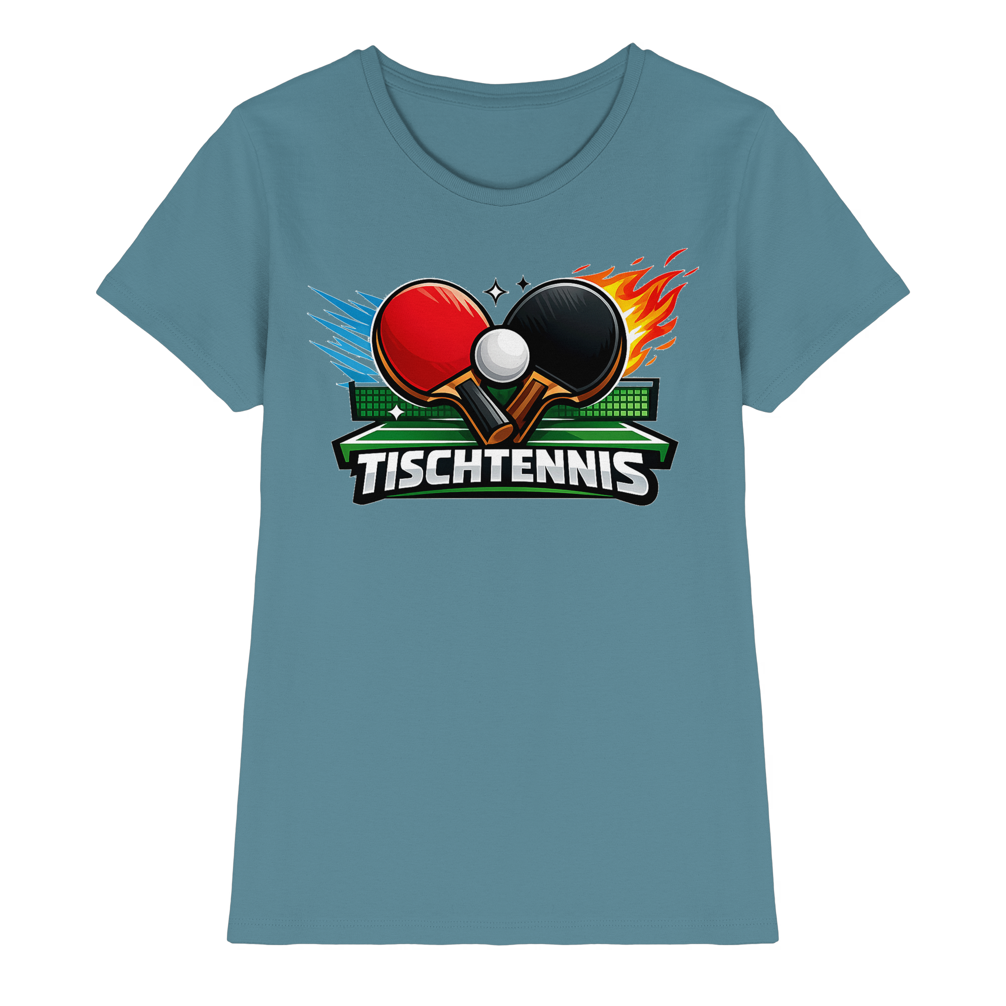 Tischtennis Sport Geschenk - Damen Premium Shirt