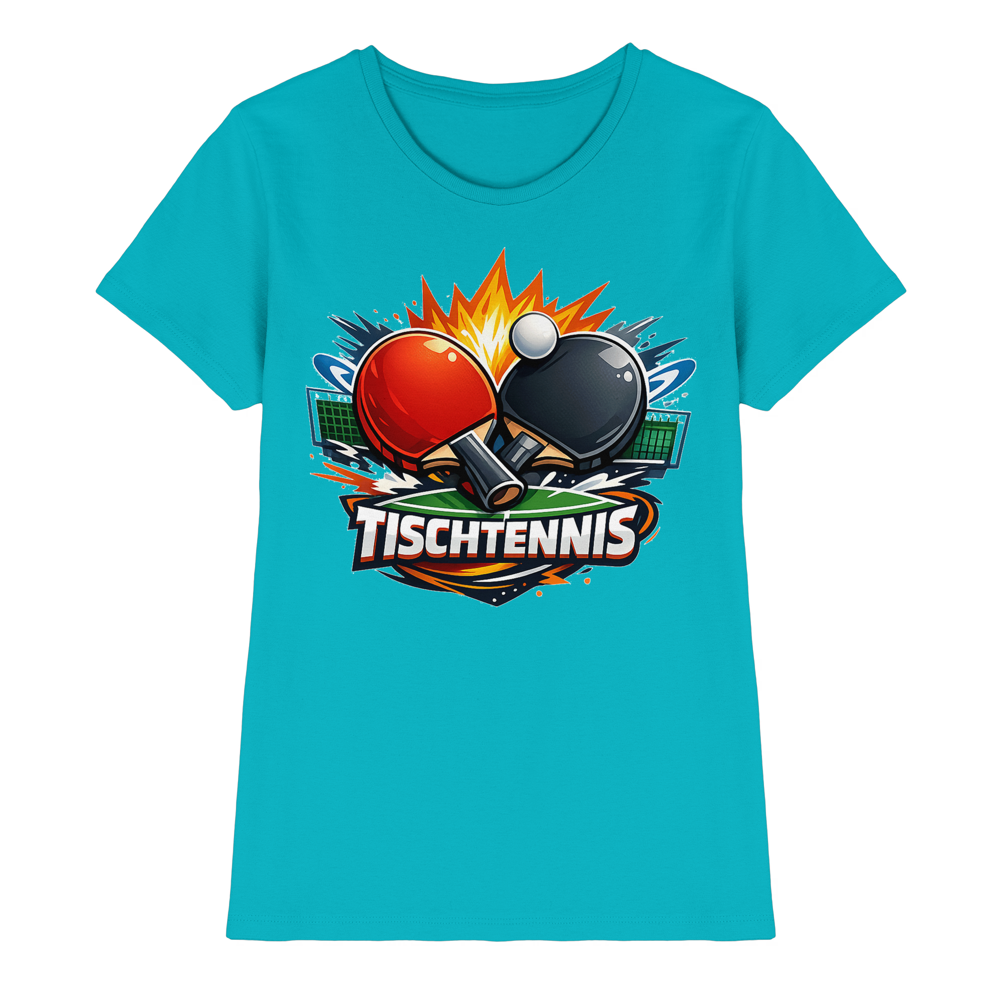 Tischtennis Sport - Damen Premium Shirt