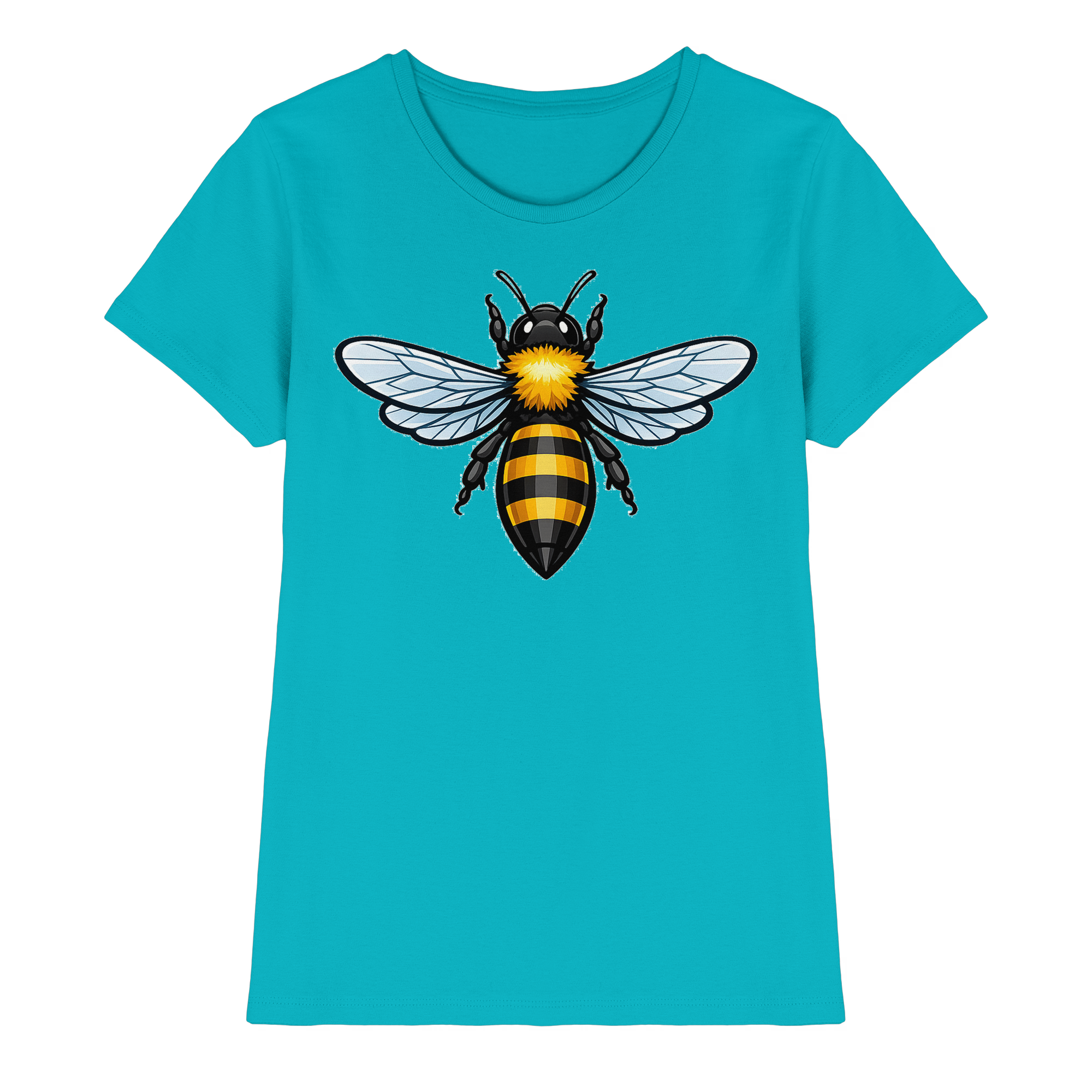 Biene Natur - Damen Premium Shirt