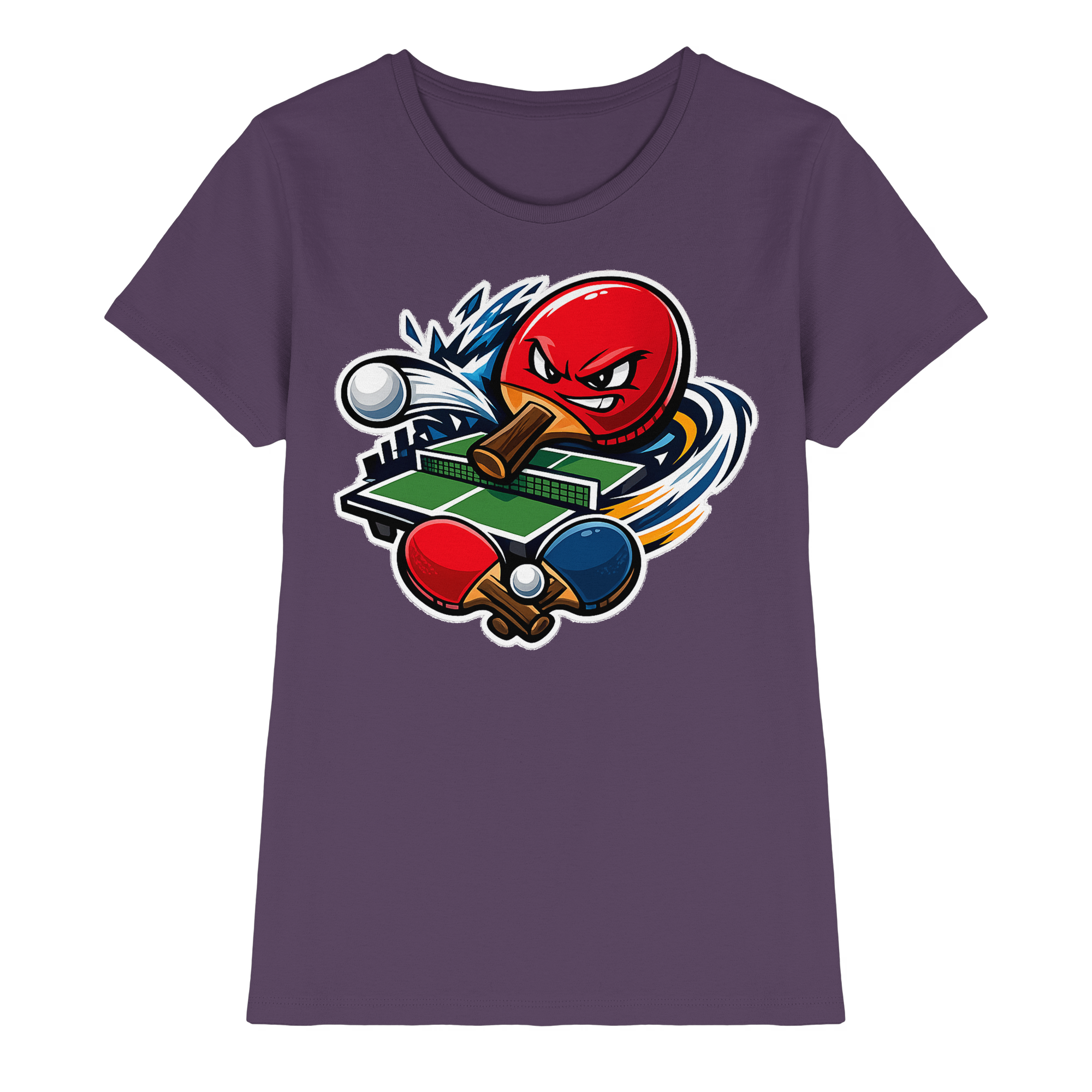 Tischtennis Sport Geschenk - Damen Premium Shirt