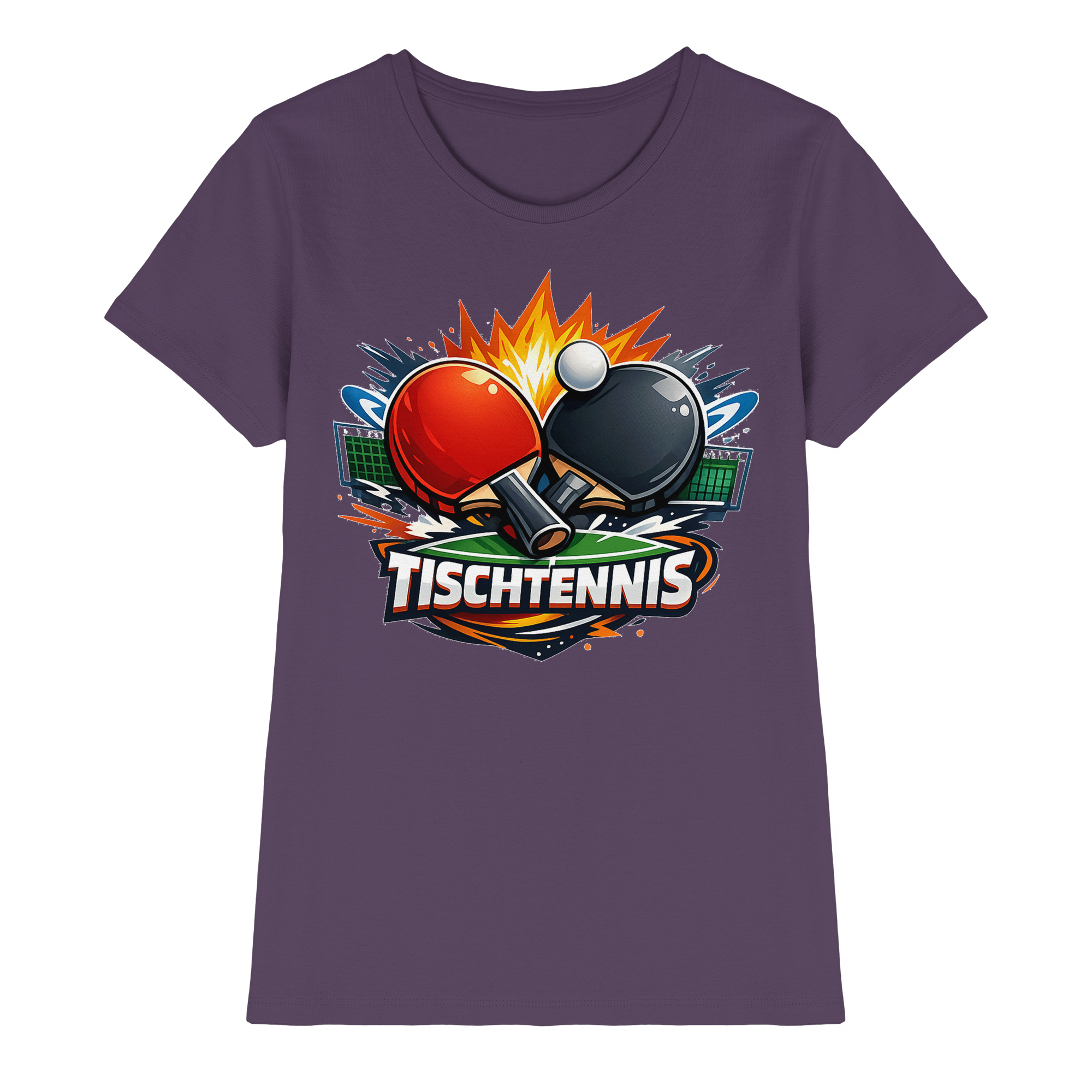 Tischtennis Sport - Damen Premium Shirt