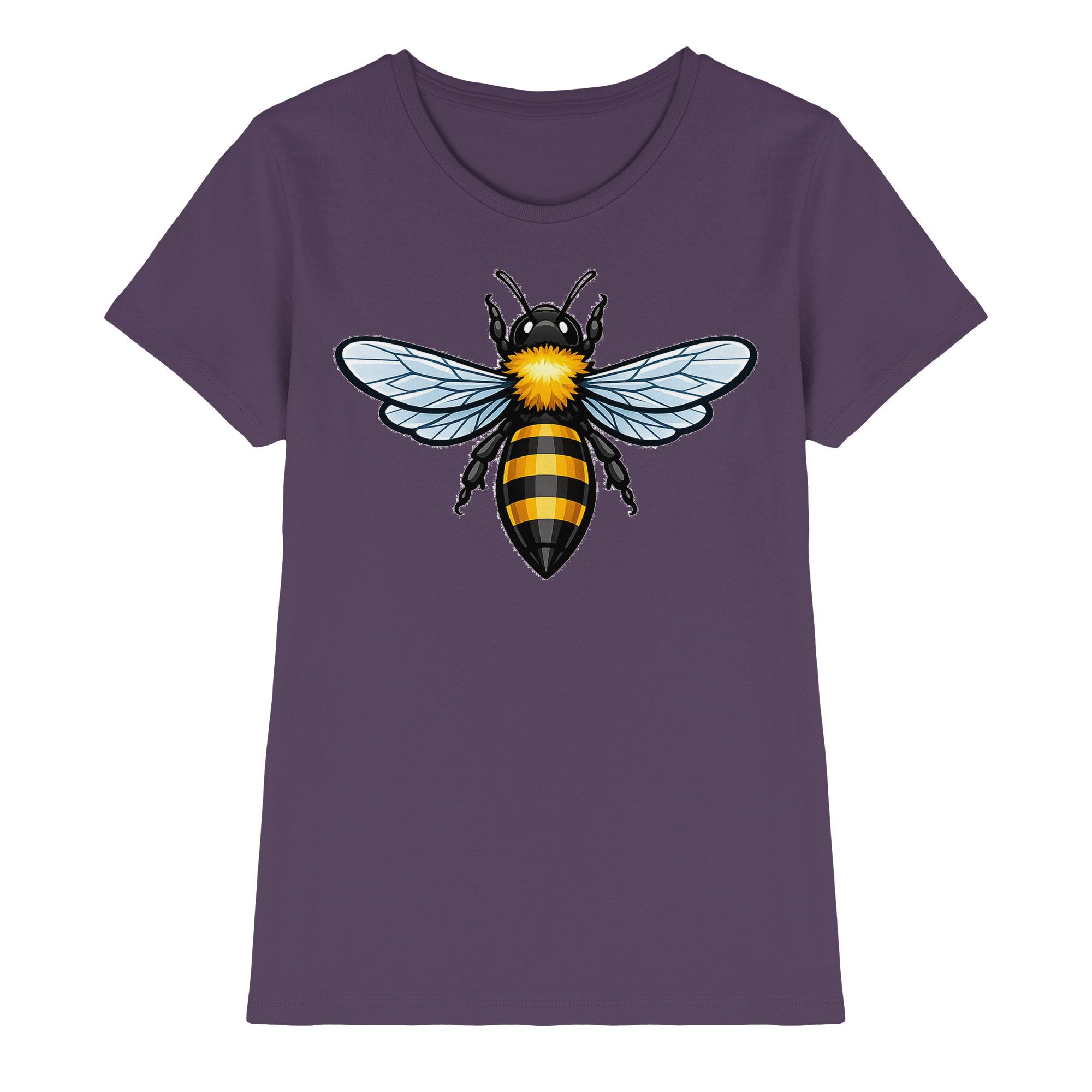 Biene Natur - Damen Premium Shirt