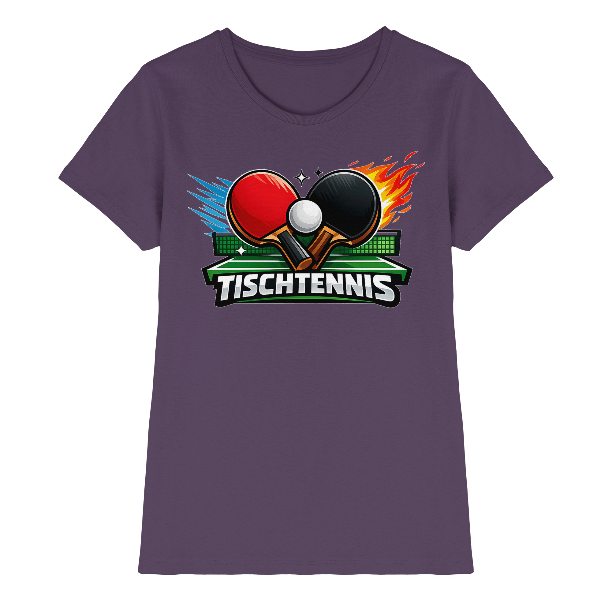 Tischtennis Sport Geschenk - Damen Premium Shirt