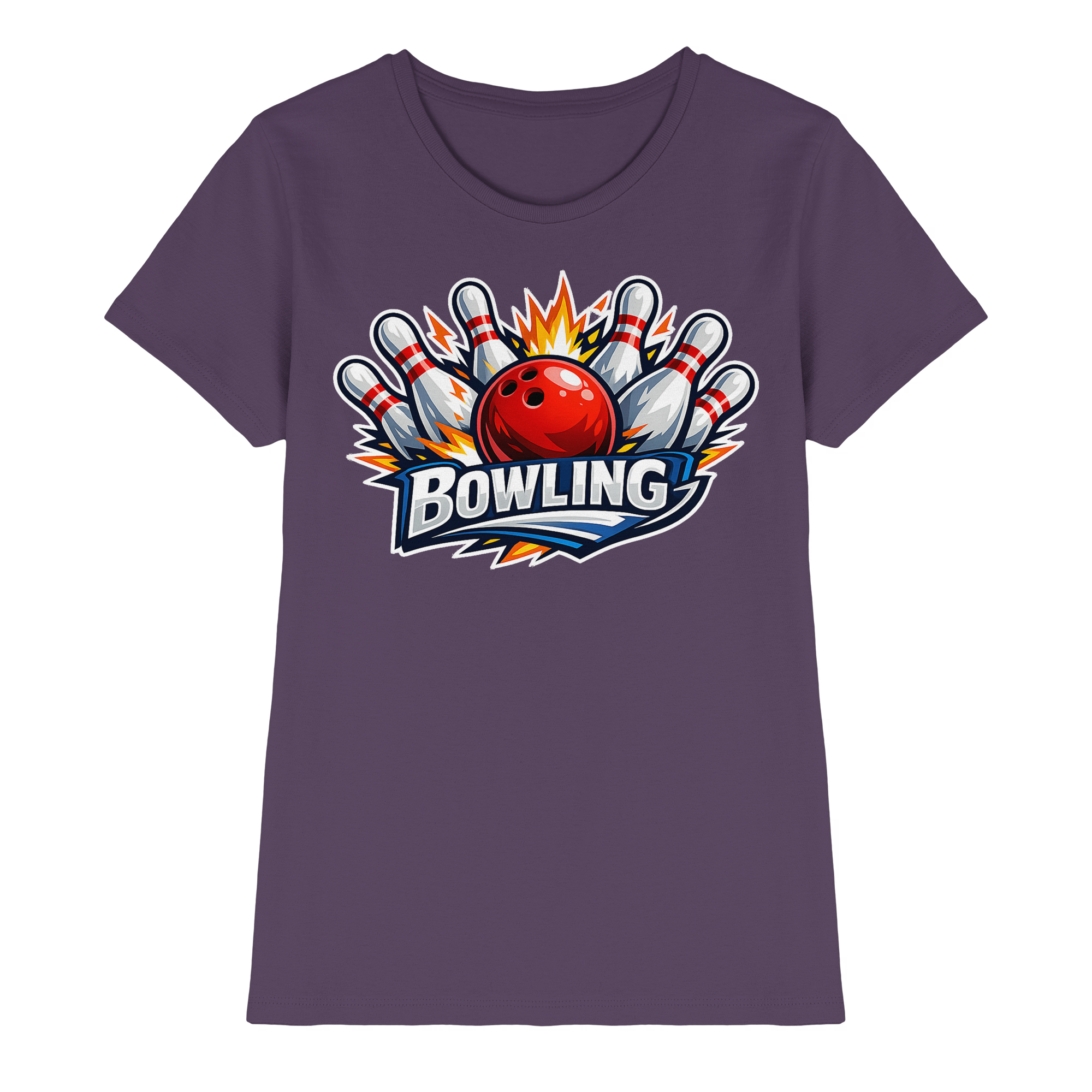 Bowling - Damen Premium Shirt