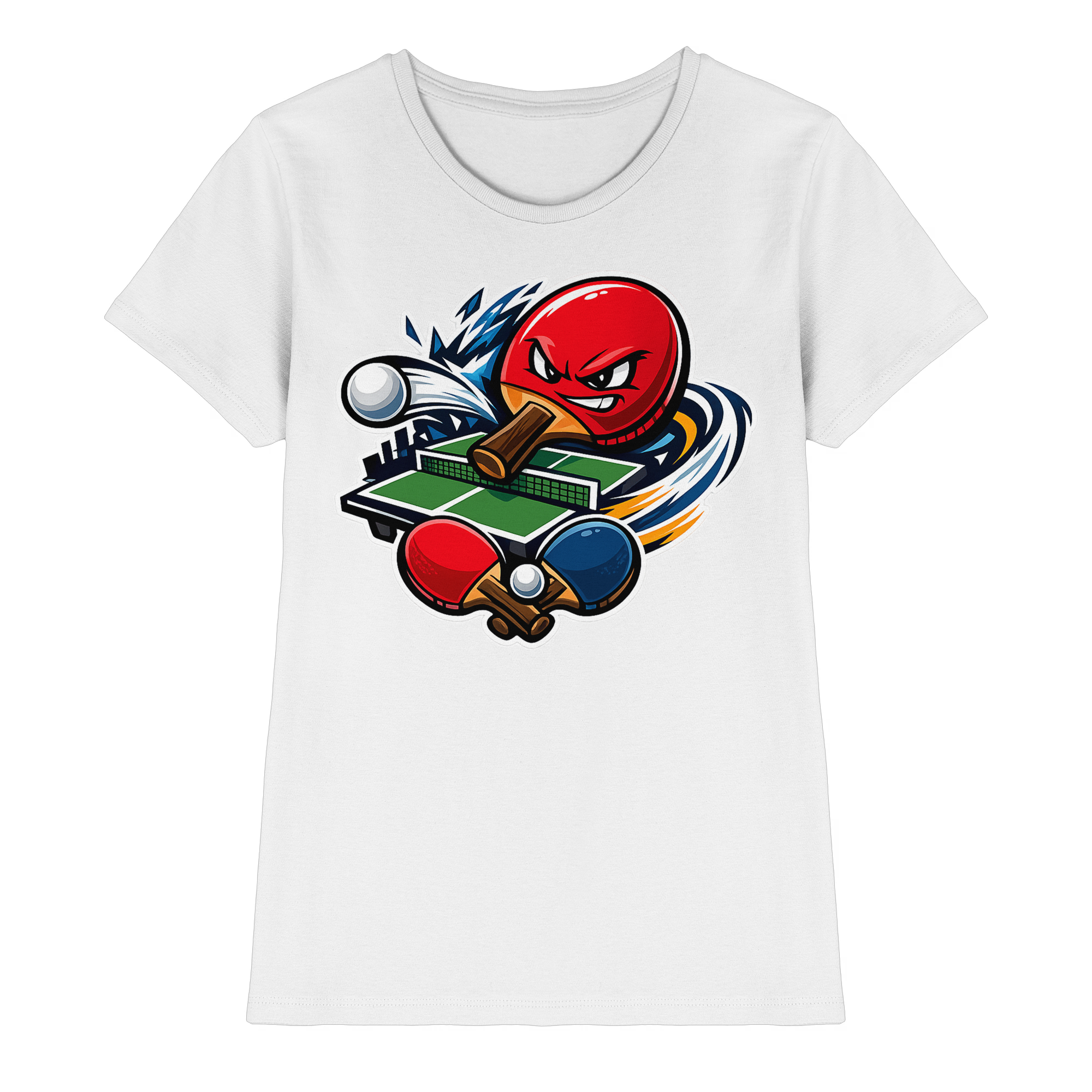 Tischtennis Sport Geschenk - Damen Premium Shirt