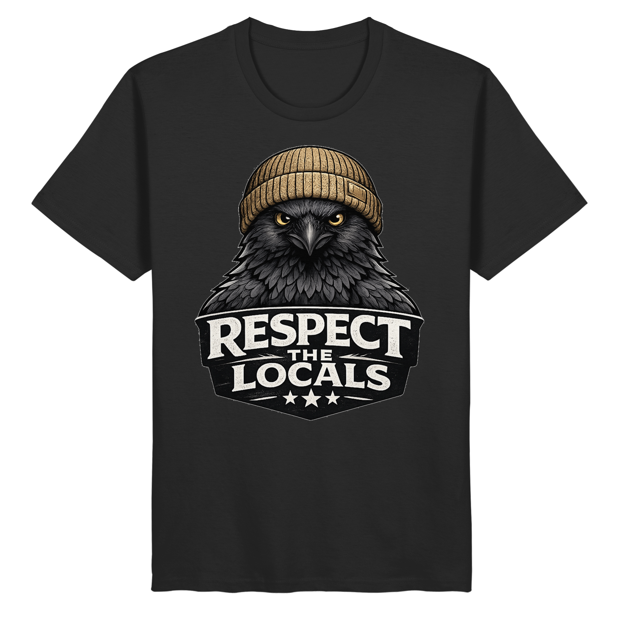 RESPECT THE LOCALS Naturschutz Geschenk - Organic Basic Shirt
