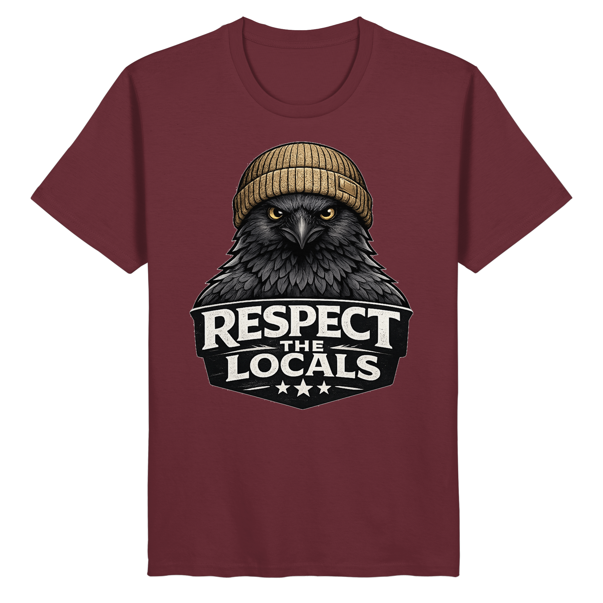 RESPECT THE LOCALS Naturschutz Geschenk - Organic Basic Shirt
