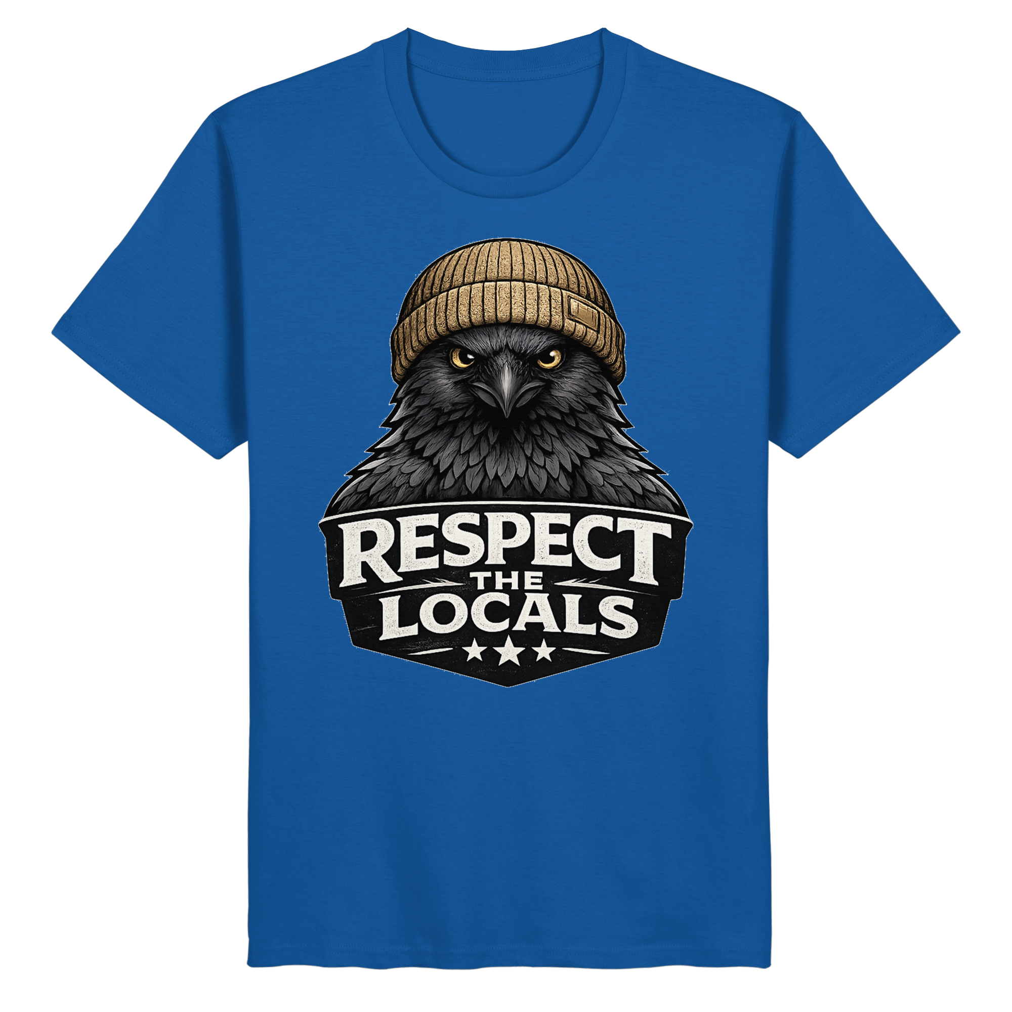 RESPECT THE LOCALS Naturschutz Geschenk - Organic Basic Shirt