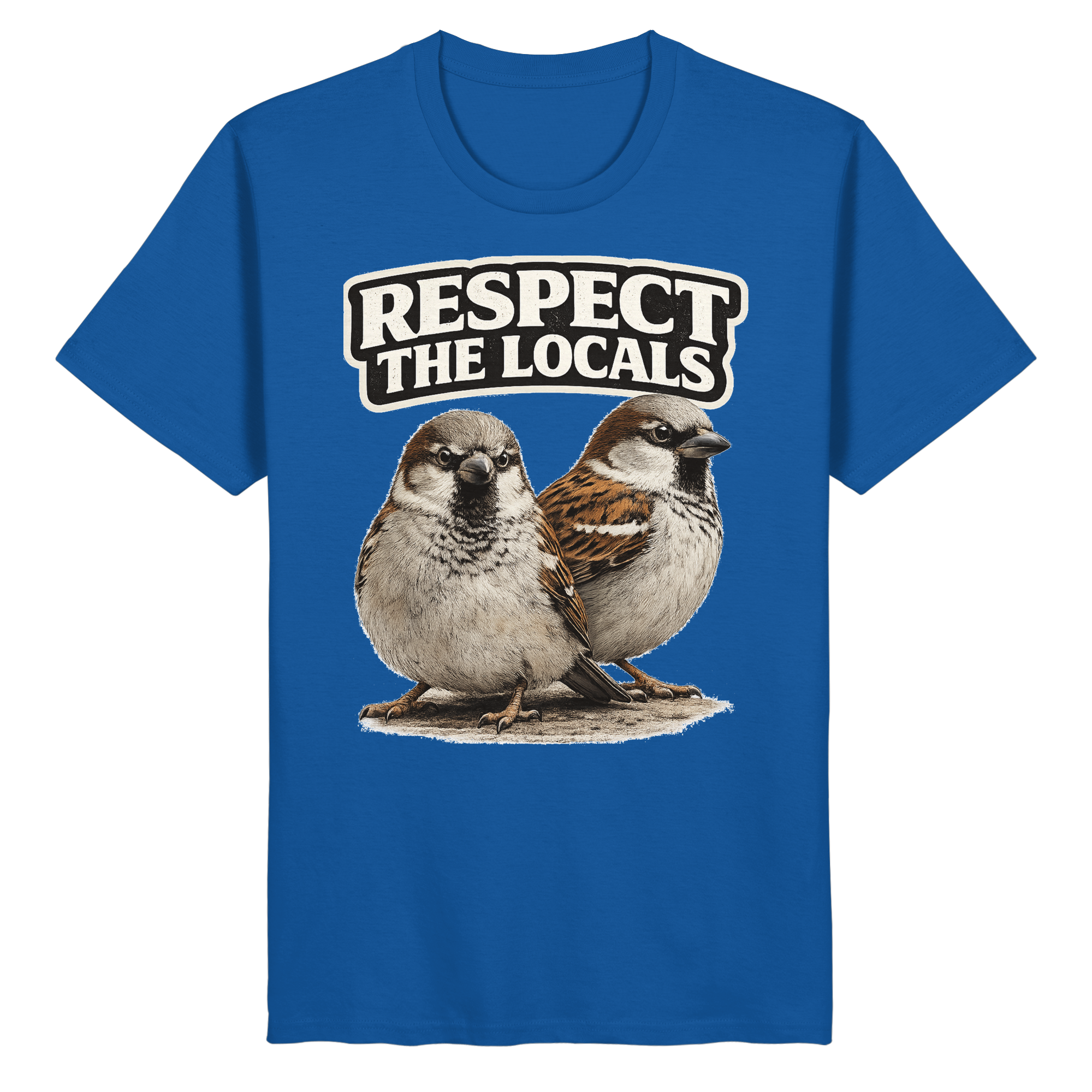 RESPECT THE LOCALS Naturschutz Geschenk - Organic Basic Shirt