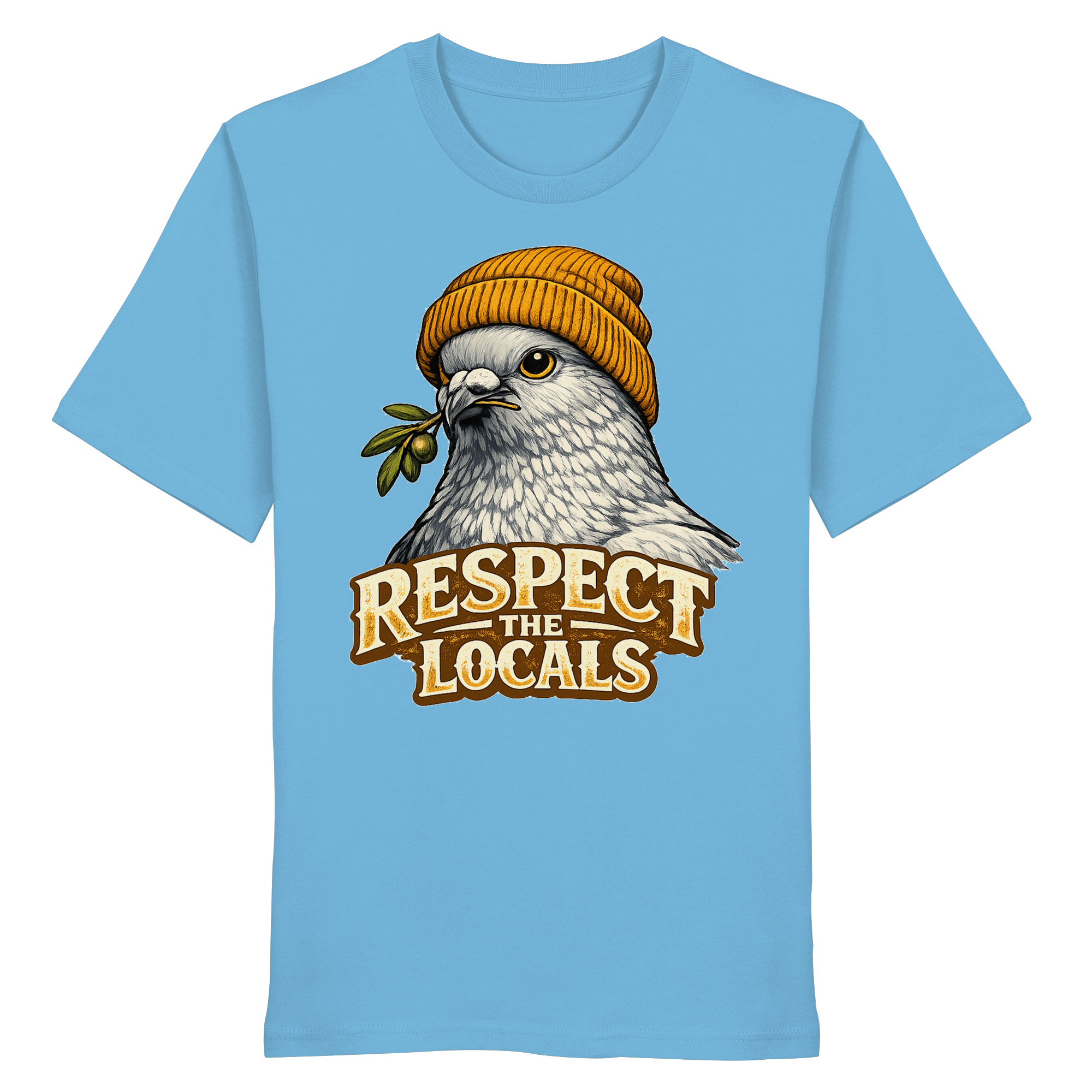RESPECT THE LOCALS Naturschutz Tierschutz Geschenk - Organic Shirt