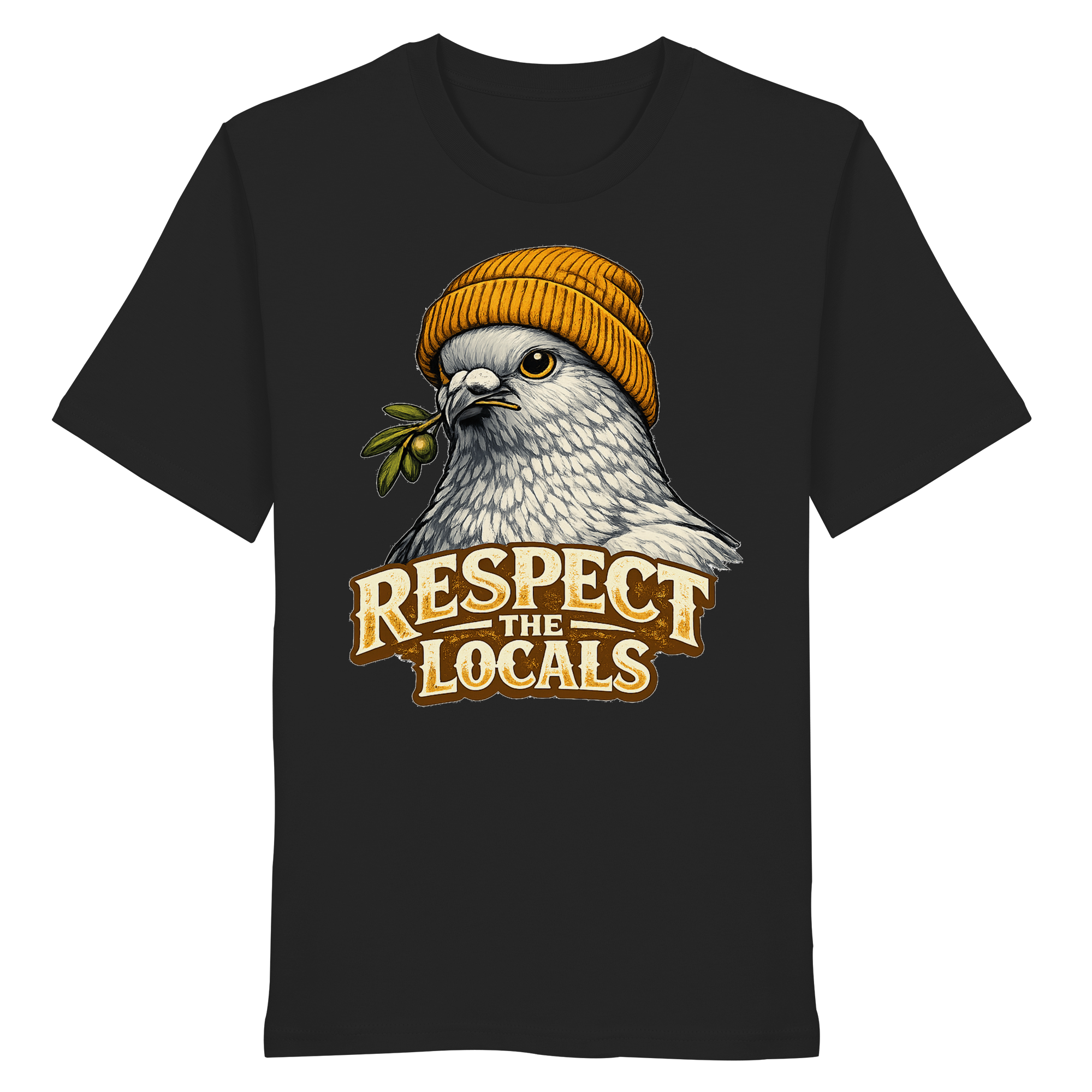 RESPECT THE LOCALS Naturschutz Tierschutz Geschenk - Organic Shirt