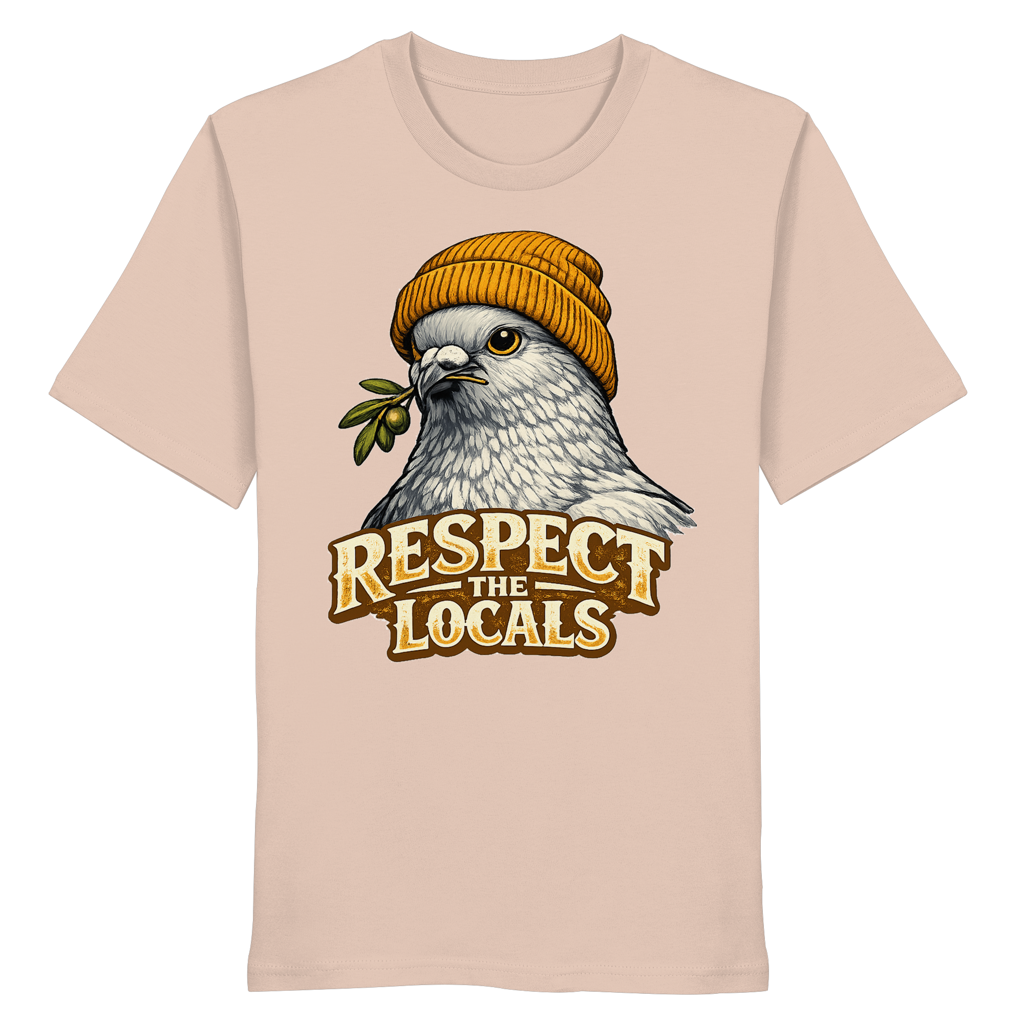 RESPECT THE LOCALS Naturschutz Tierschutz Geschenk - Organic Shirt